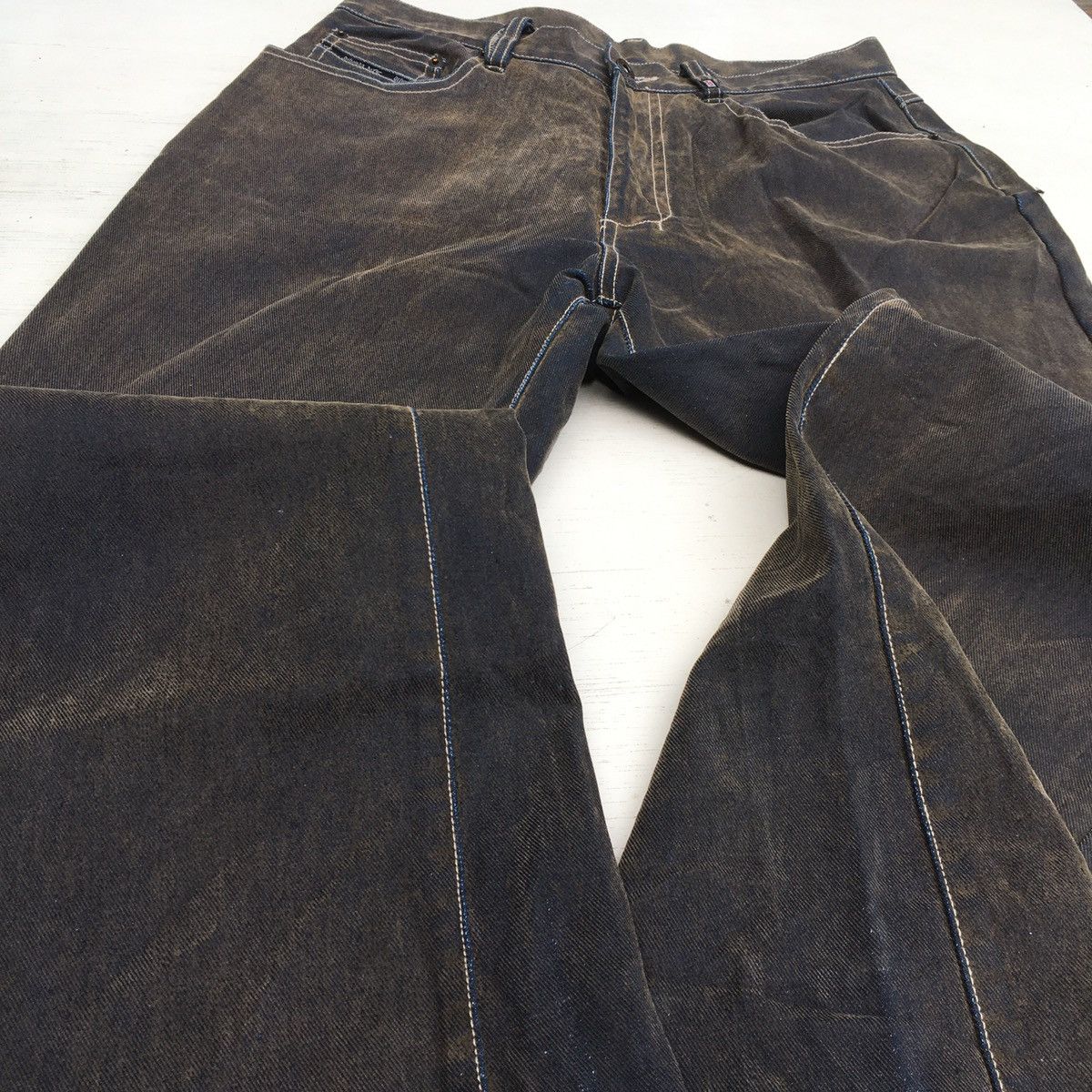 Japanese Brand × Vintage Crazy Vintage Dj Honda Denim Two Tones Jeans Size US 30 / EU 46 - 22 Thumbnail