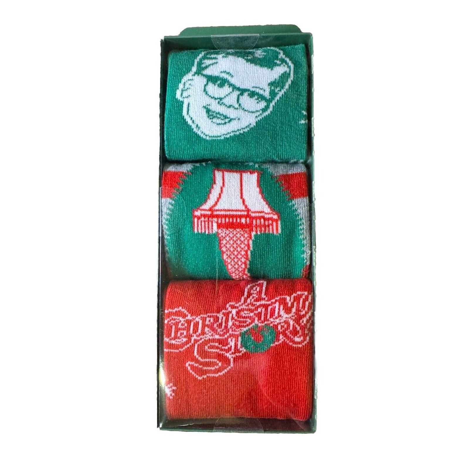 The Unbranded Brand A Christmas Story Men's Movie Inspired Design 3 Pack Socks Size ONE SIZE - 1 Thumbnail