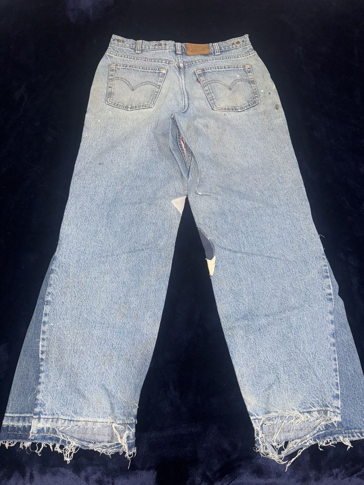 Other Sole In Viaggio Patchwork Levi’s Pants Size US 34 / EU 50 - 8 Thumbnail