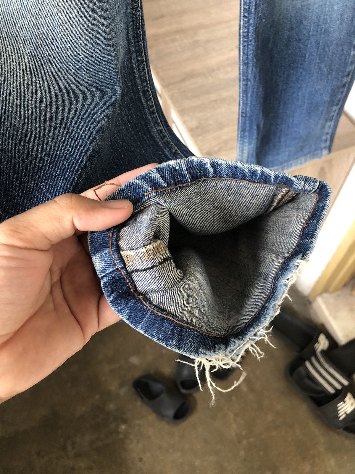 Edwin Vintage Edwin Distressed Denim Size US 32 / EU 48 - 8 Thumbnail
