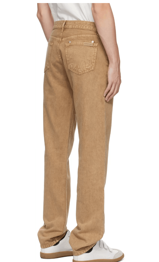 Helmut Lang BNWT AW23 HELMUT LANG BROWN 98 CLASSIC CUT JEANS 36 Size US 36 / EU 52 - 12 Thumbnail