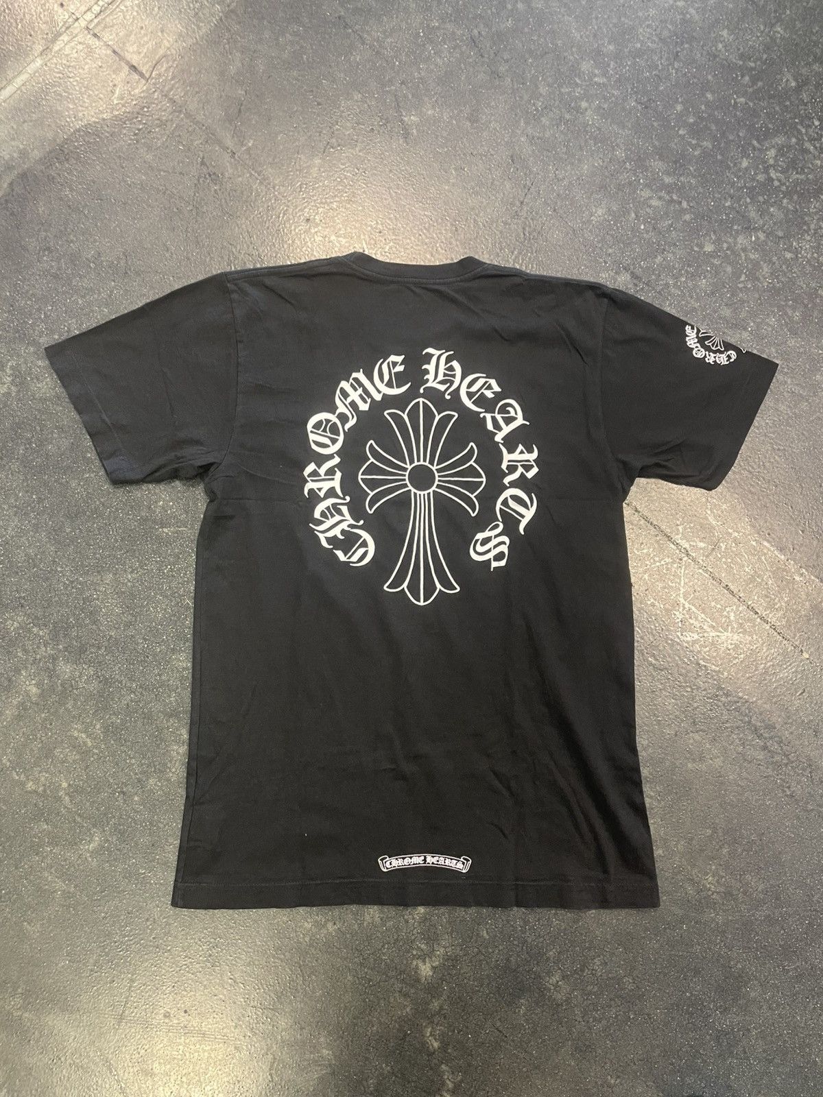 Chrome Hearts Chrome Hearts Neck Logo Tee Size US M / EU 48-50 / 2 - 2 Thumbnail