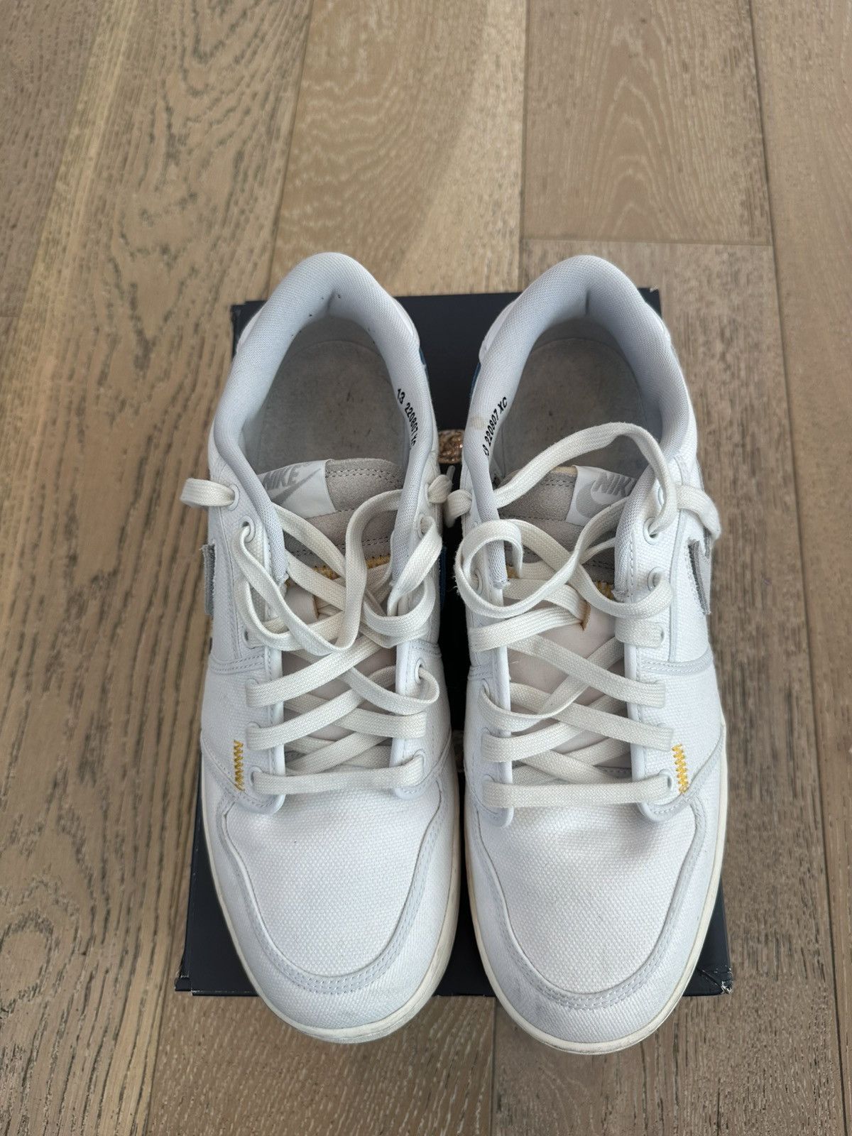 Jordan Brand × Union LA Jordan 1 Retro AJKO Low SP Union White Canvas Size US 13 / EU 46 - 2 Thumbnail