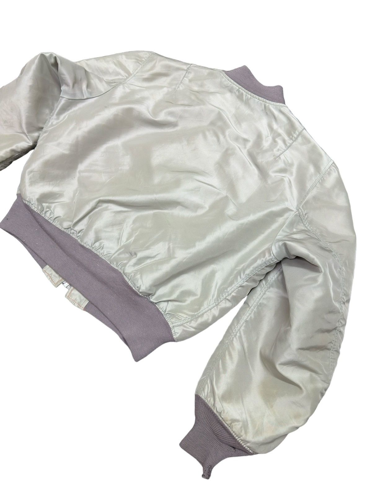 Alpha Industries Vintage Alpha Industries Ma-1 Reversible Bomber Jacket Size US L / EU 52-54 / 3 - 5 Thumbnail