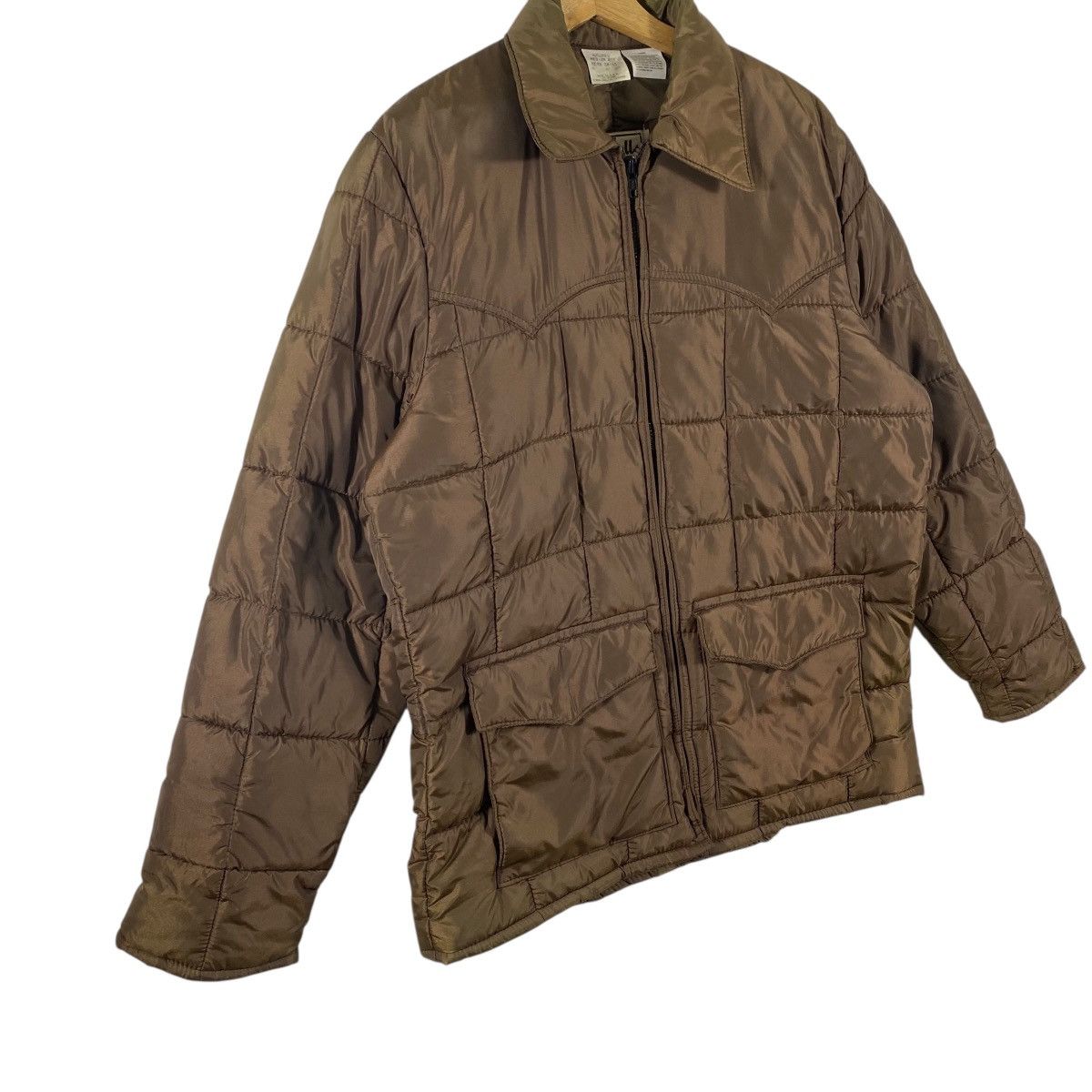 Japanese Brand Vintage Wallo Blizzard Purf Zipper Jacket M Size Brown Size US M / EU 48-50 / 2 - 3 Thumbnail
