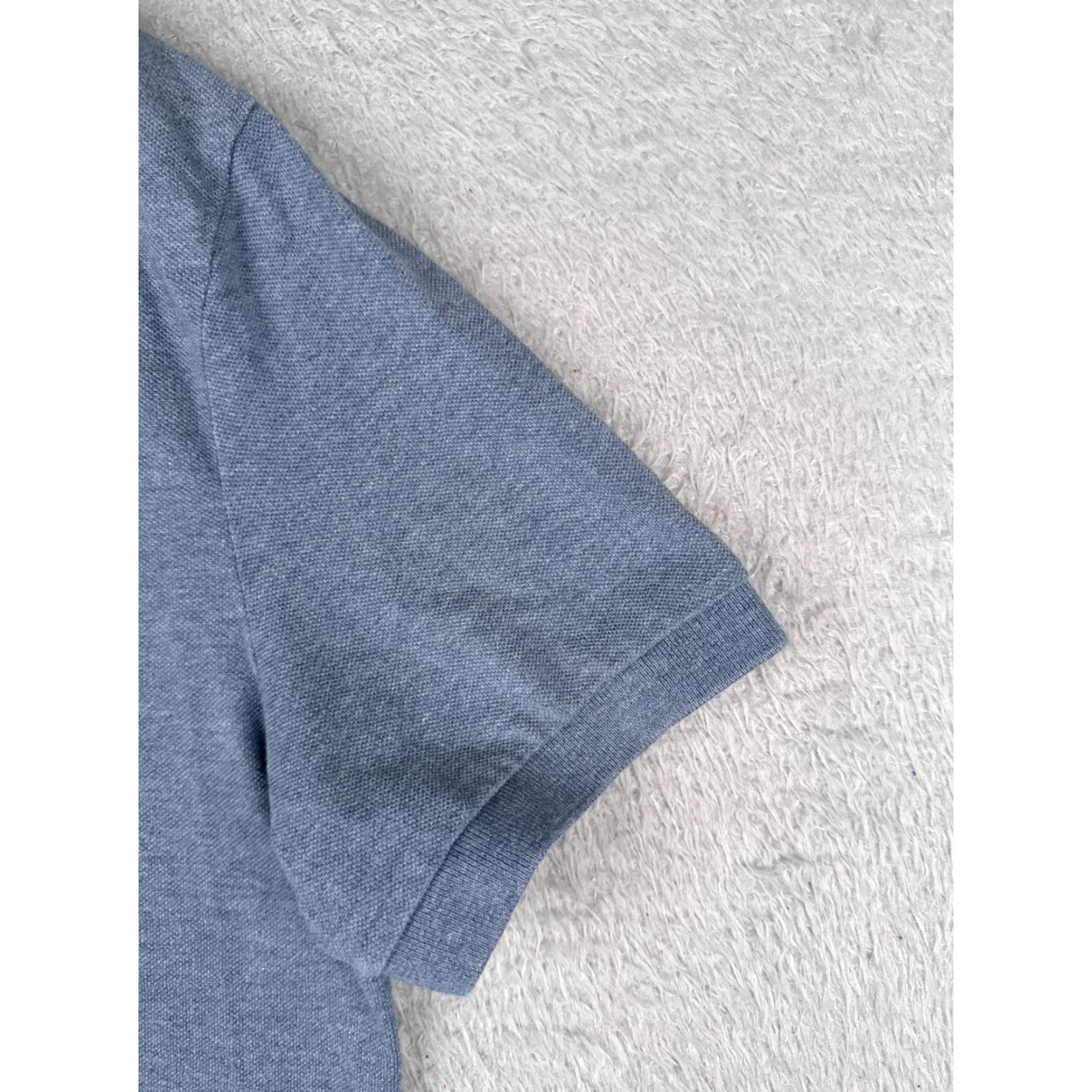 Tommy Hilfiger Tommy Hilfiger Polo Shirt Men Medium Blue Slim Fit Classic Activewear 100% Cotton Size US M / EU 48-50 / 2 - 2 Thumbnail
