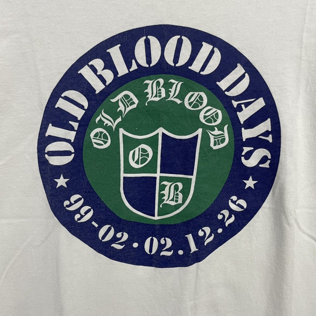 Vintage Vintage Old Blood Days T-Shirt Size US S / EU 44-46 / 1 - 2 Thumbnail
