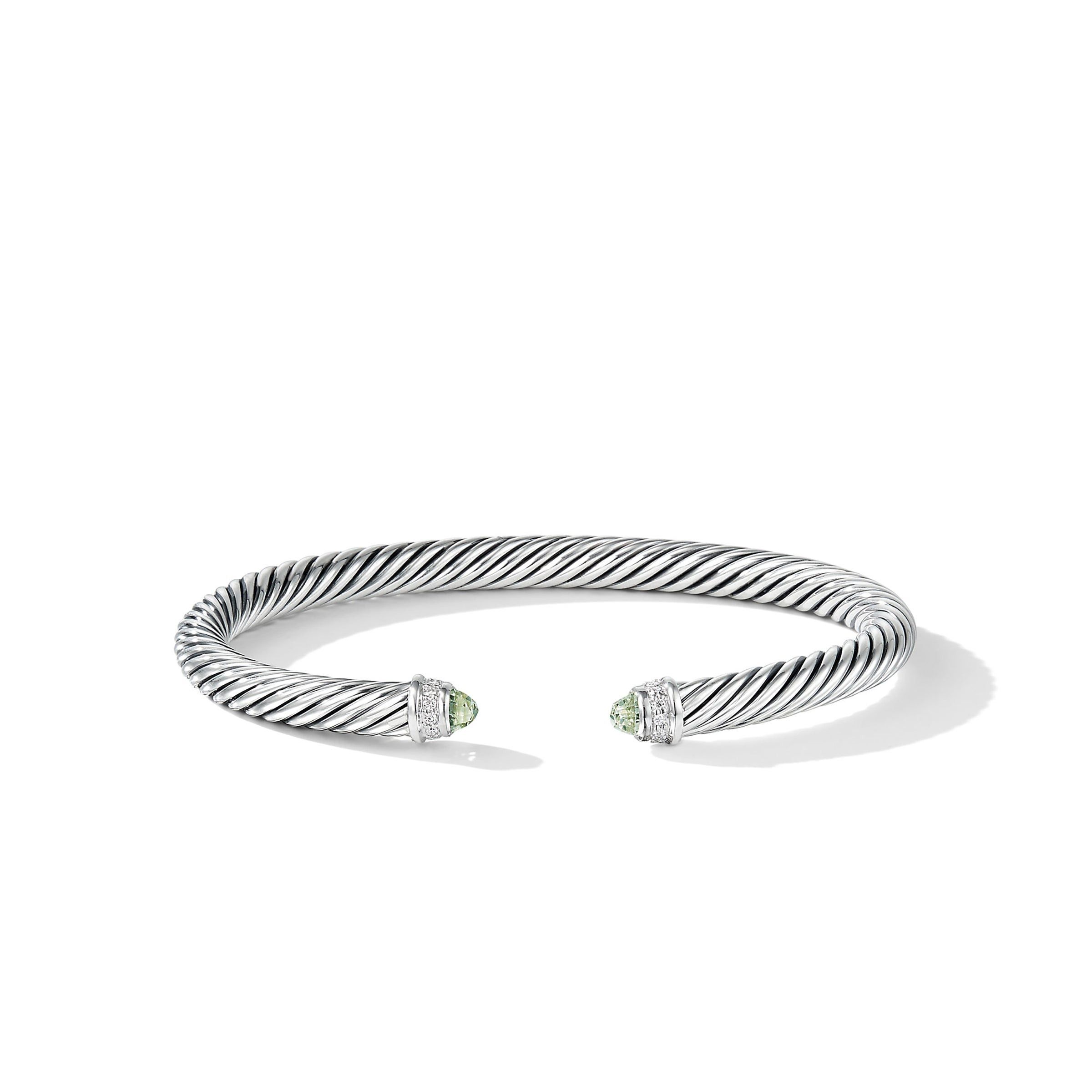 David Yurman o1w1db10525 B03934 Bracelet in Silver and Diamond Size ONE SIZE - 2 Thumbnail
