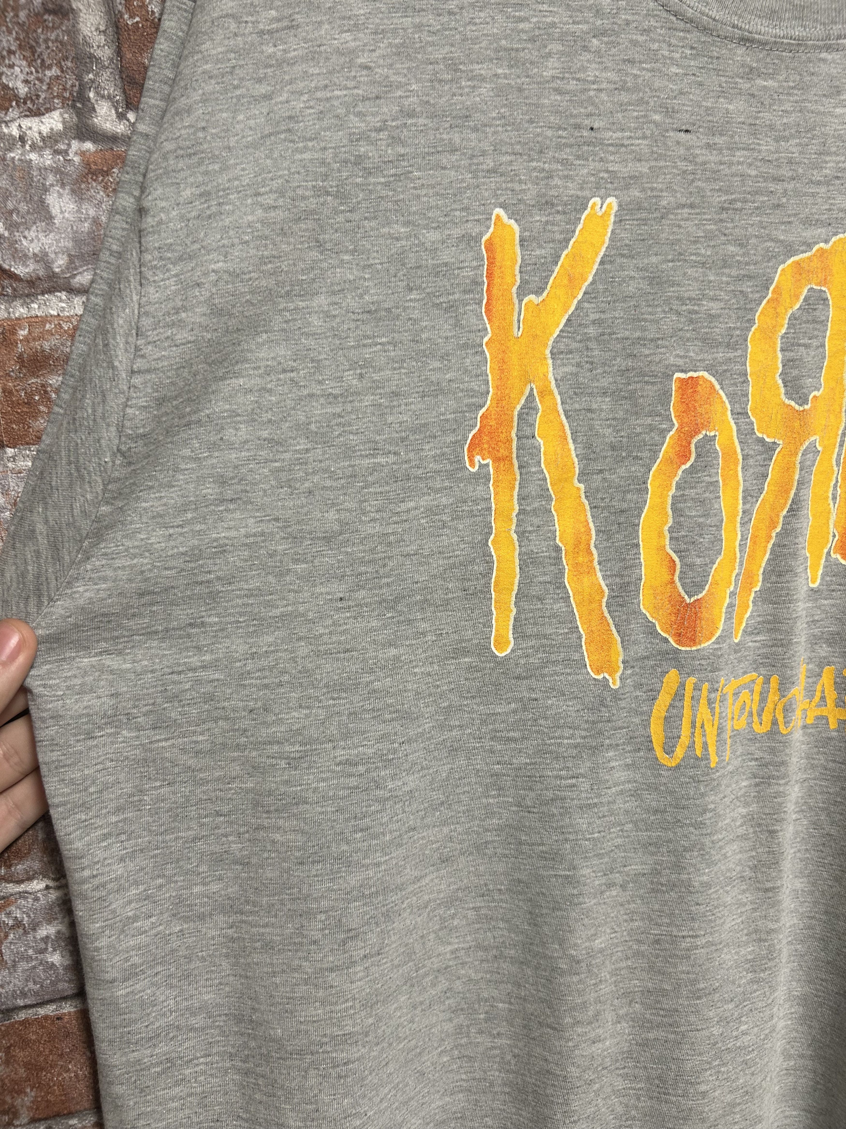 Band Tees Vintage 2002 Korn Tour Rock Band T-shirt Size US L / EU 52-54 / 3 - 16 Thumbnail