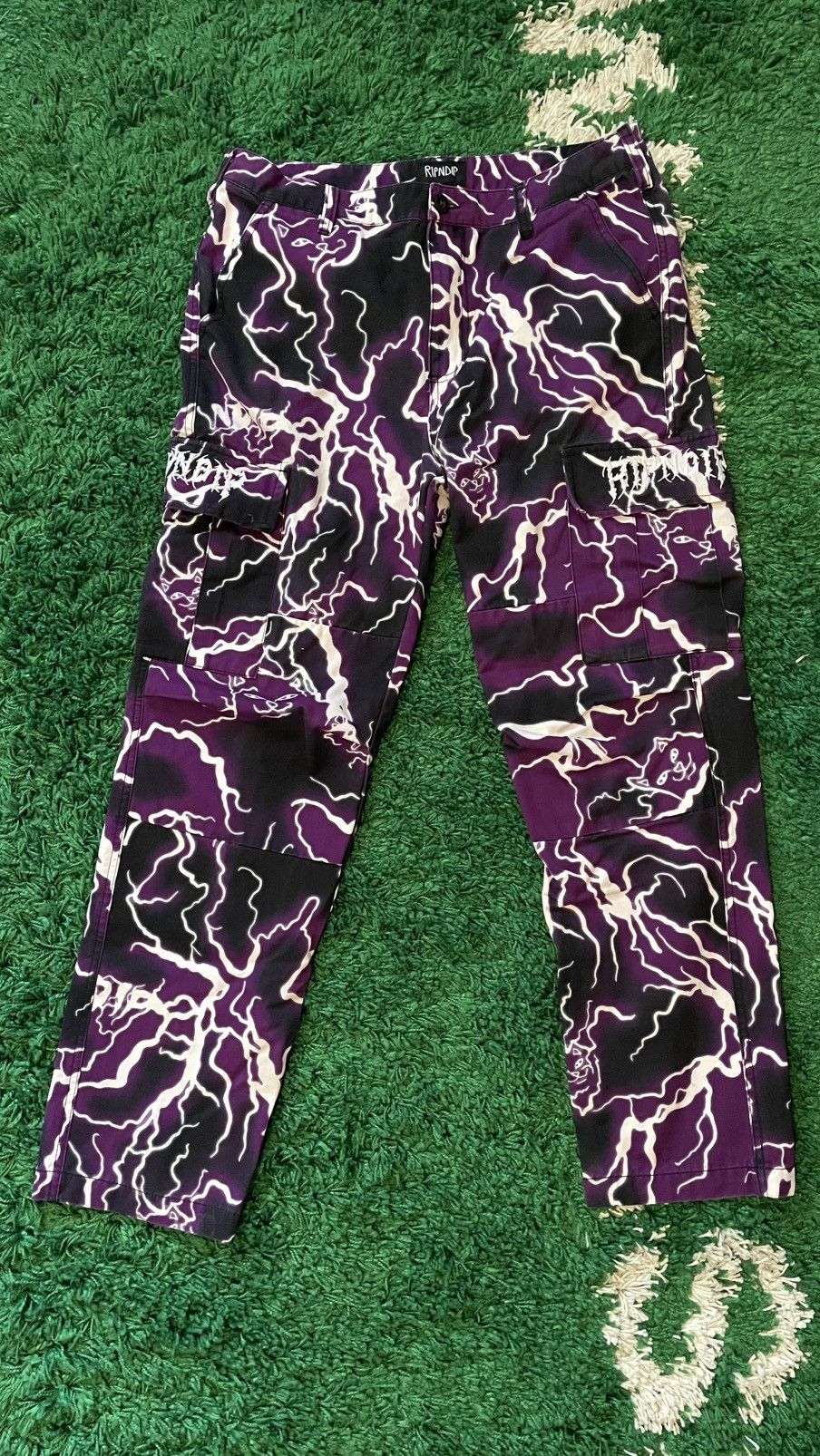 Nikola lightning cargo twill pants skate