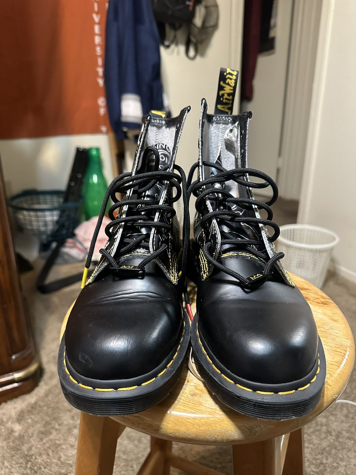 Dr. Martens Vintage Dr. Martens 1460 “Jean-Michel Basquiat” 2020 size 9 Size US 9 / EU 42 - 3 Thumbnail