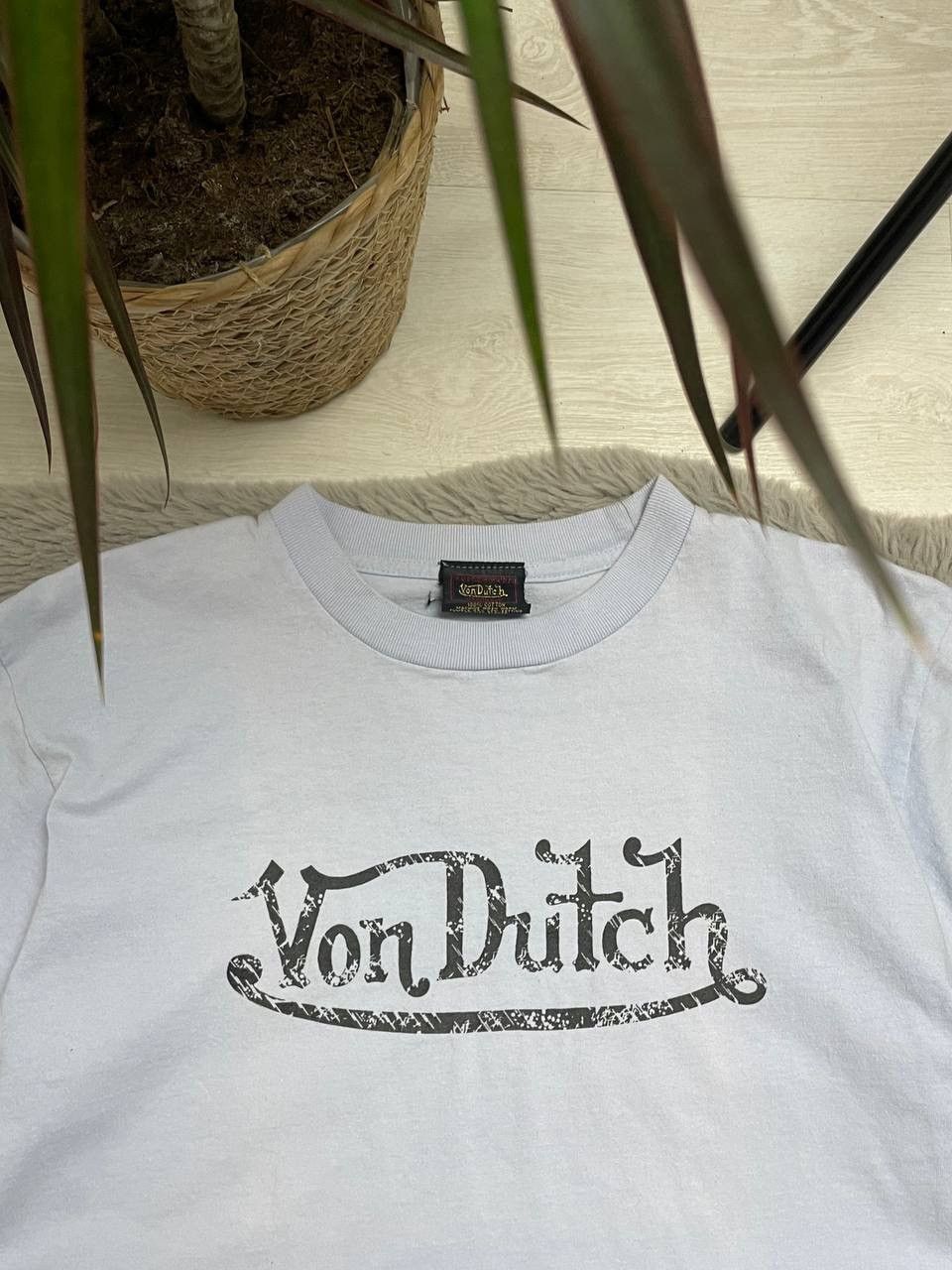 Vintage × Von Dutch Von Dutch Vintage T-shirt Big Center Logo Y2k Size US S / EU 44-46 / 1 - 2 Thumbnail