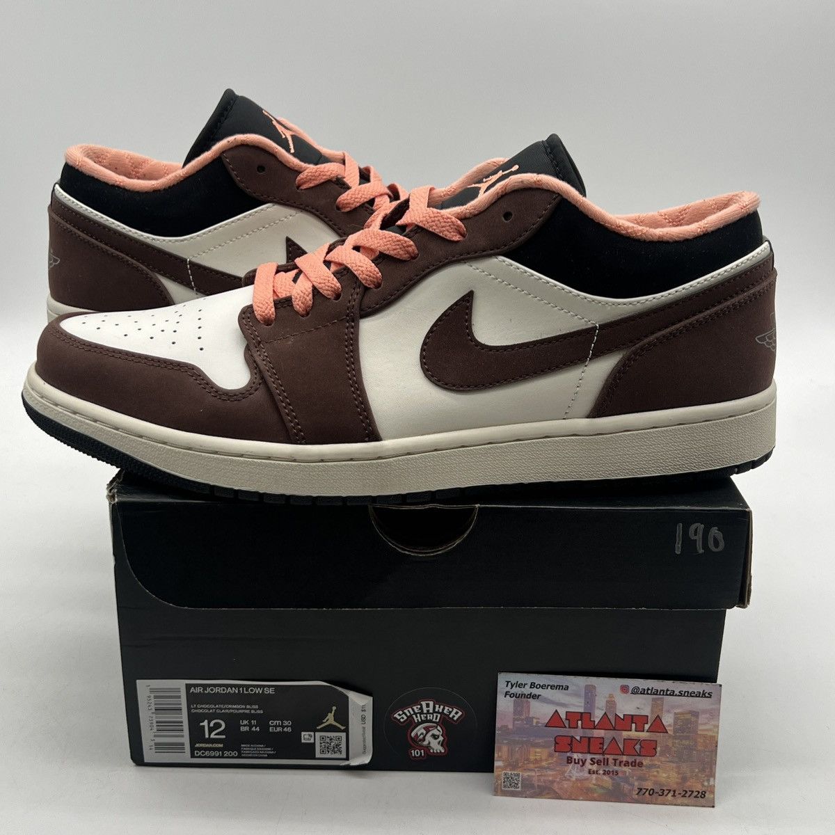 Nike Air Jordan 1 Low mocha Size US 12 / EU 45 - 1 Thumbnail