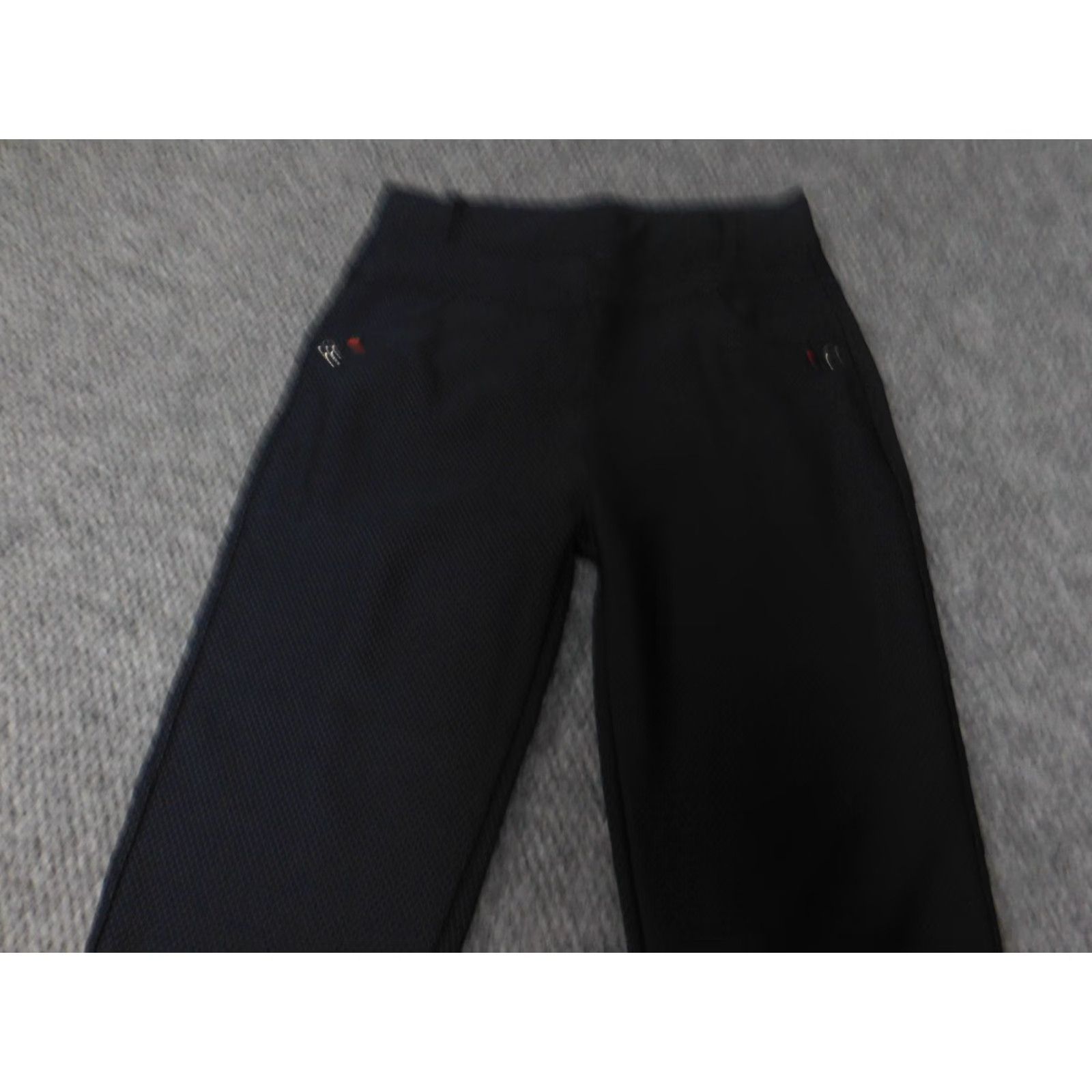 Old Navy Old Navy Women Pants 27 Blue Straight Stretch Chino Knit Zip Zipper Regular Inseam 27 in Cotton Lyocell Stretch Modern American Casual Vintage No Size 27" / US 4 / IT 40 - 6 Thumbnail