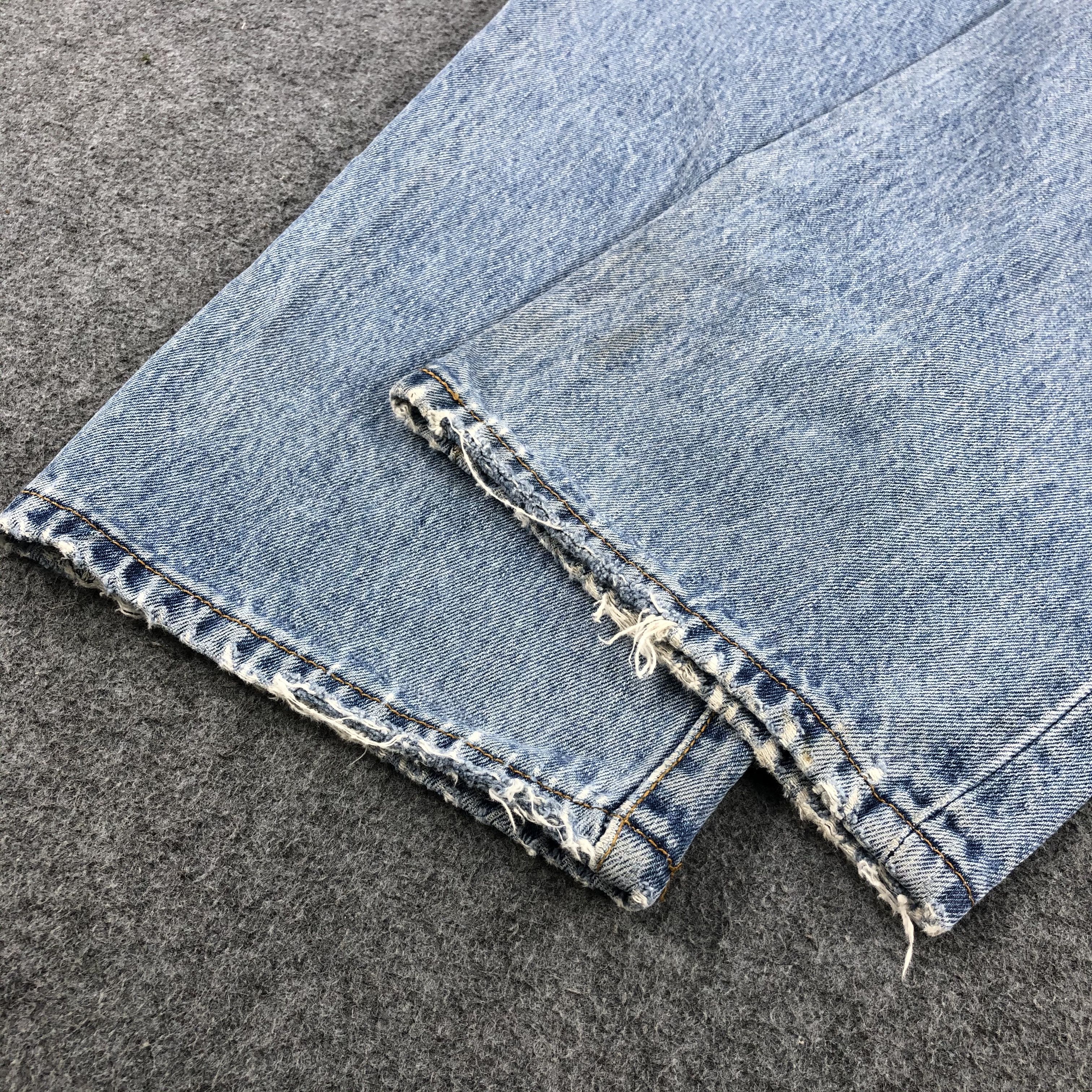 Levi's × Vintage Vintage 90s Distress Levis 501 Jeans-JM1142 Size US 37 - 5 Thumbnail