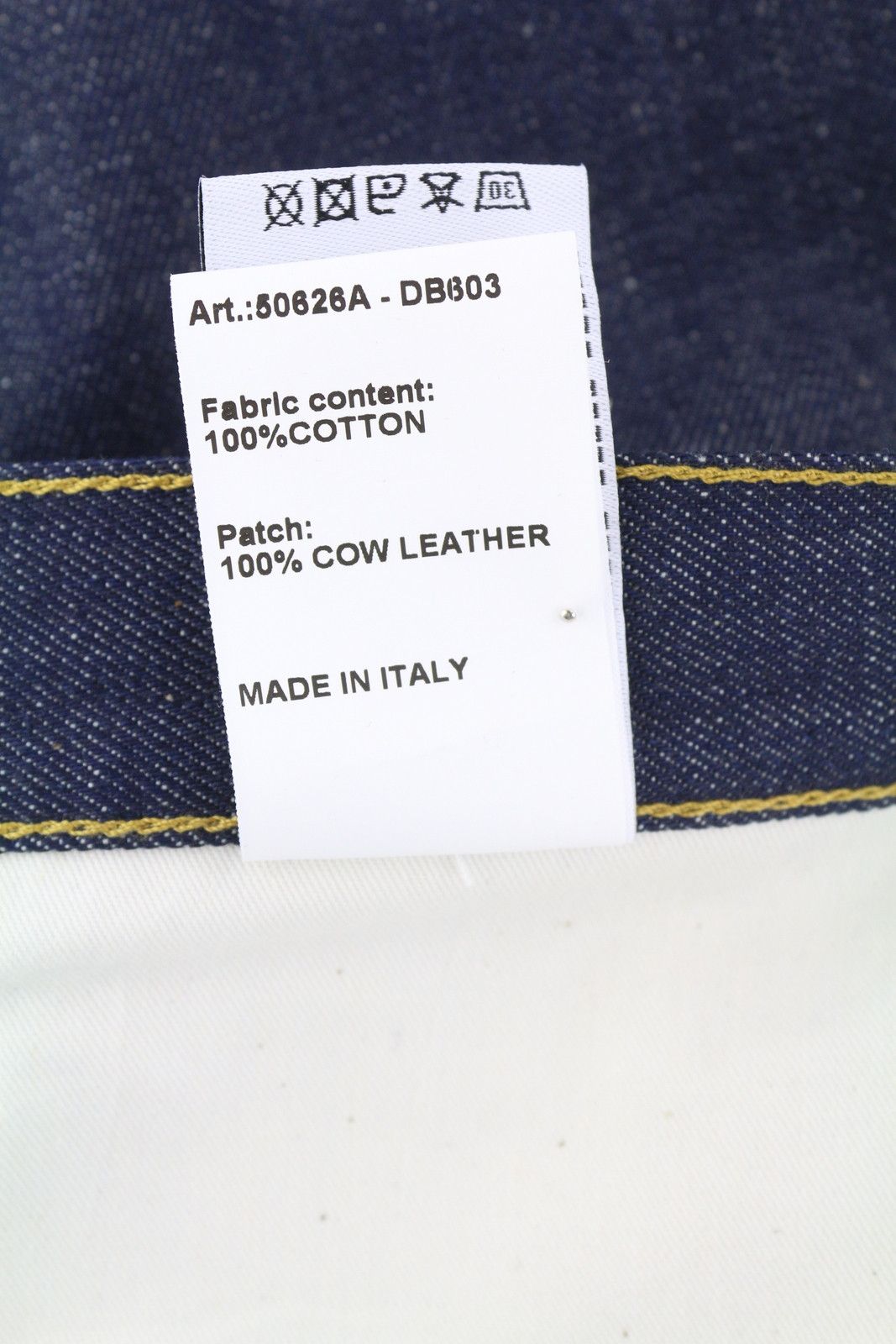 R13 LISA BAGGY 27 Bain Blue Denim Straight Fit Zip Fly 86496 Size 27" / US 4 / IT 40 - 8 Thumbnail