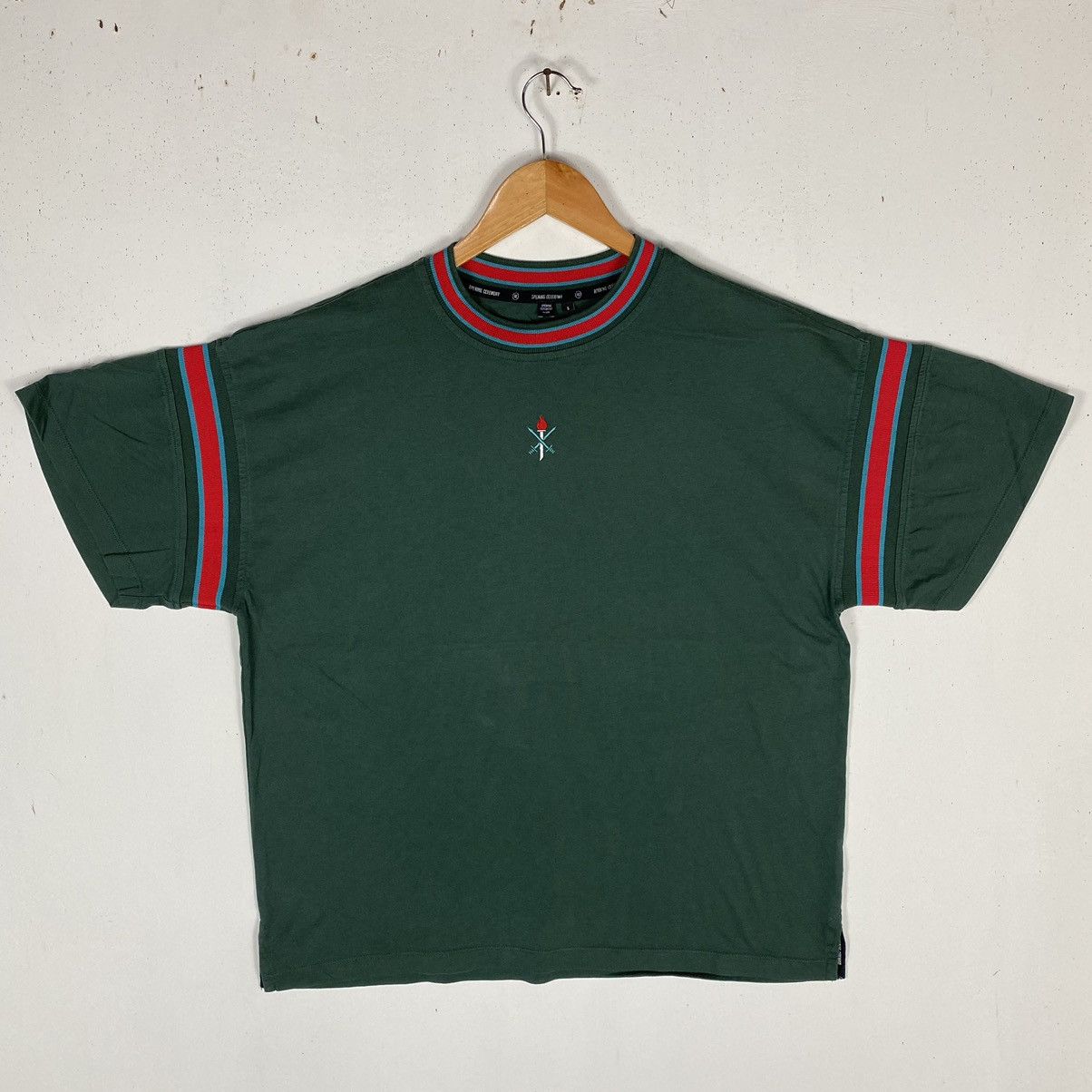 Opening Ceremony OPENING CEREMONY SMALL EMBROIDERY LOGO OVERSIZED TEE Size US S / EU 44-46 / 1 - 2 Thumbnail