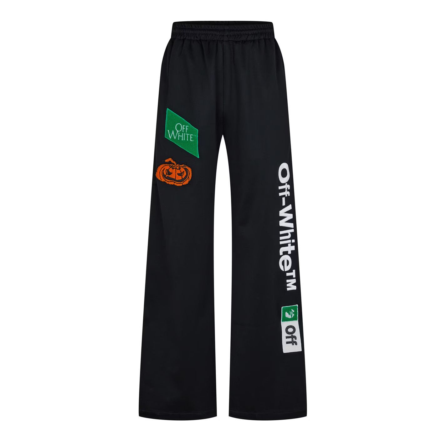 Off-White o1g2r1mq0226 Multi-Logo Skate Trackpants In Black Size US 28 / EU 44 - 1 Thumbnail