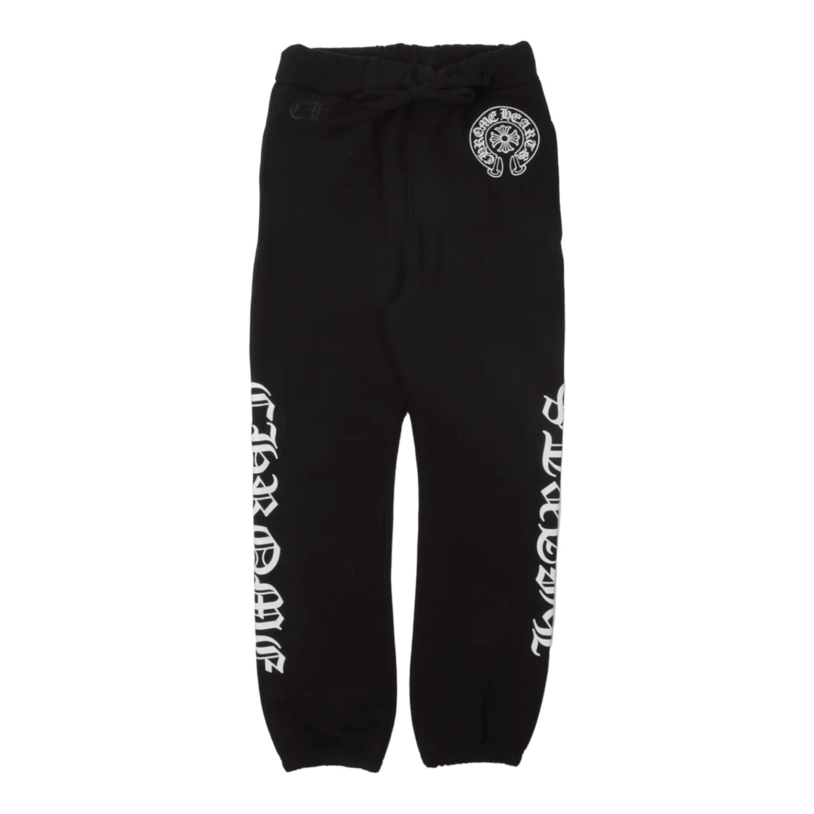 image of Chrome Hearts Fuck You Thermal Sweatpants Black, Men's (Size 36)