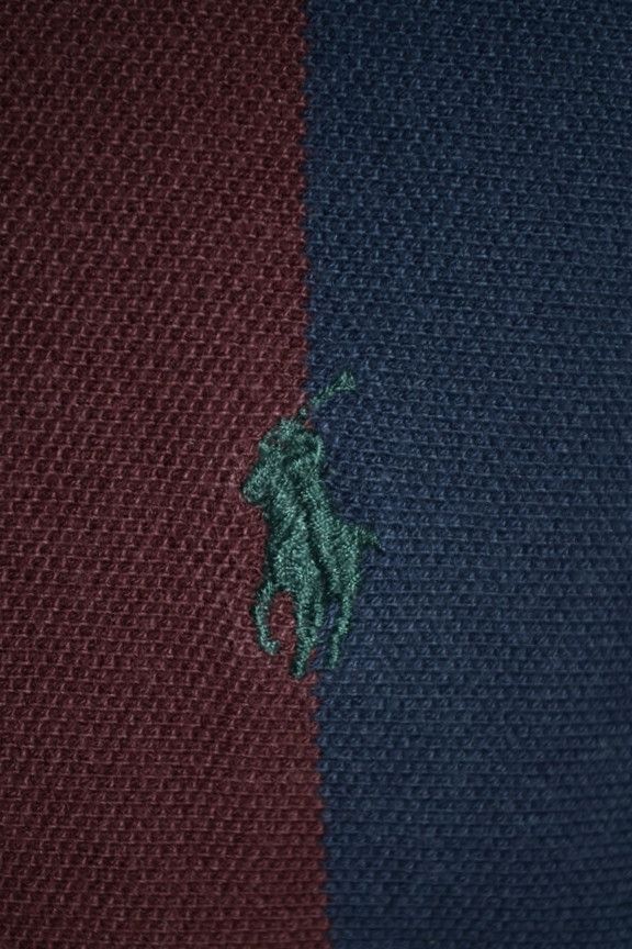 Polo Ralph Lauren Vintage POLO Ralph Lauren Striped Polo Made in USA XL Size US XL / EU 56 / 4 - 4 Thumbnail