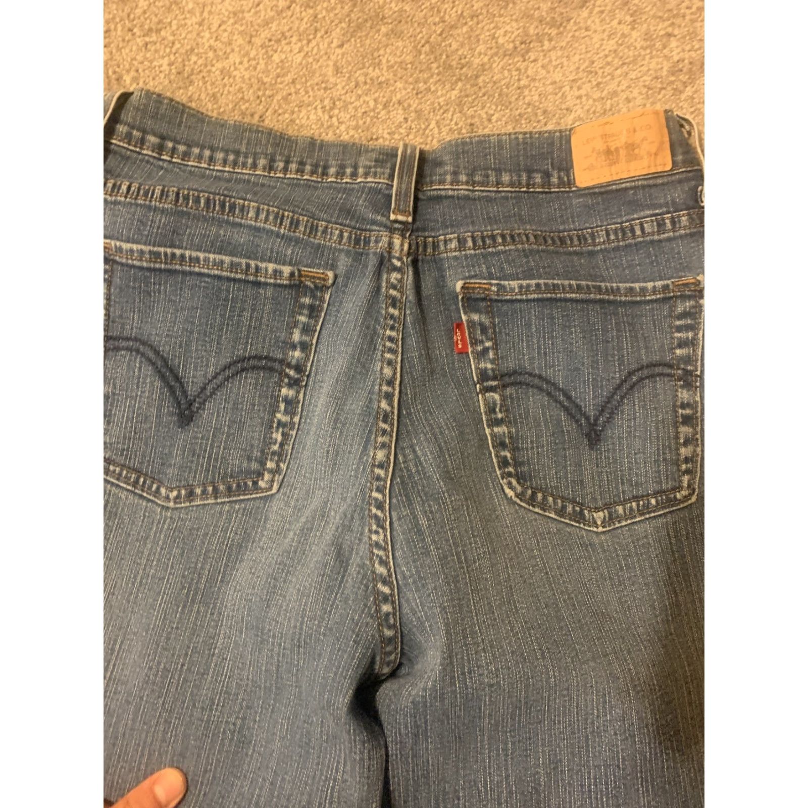 Levi's Levi's Jeans Bootcut Women's 14 Slimming 512 Perfectly Slimming Blue 30in Plus Size Women Size 36" / US 14 / IT 50 - 6 Thumbnail