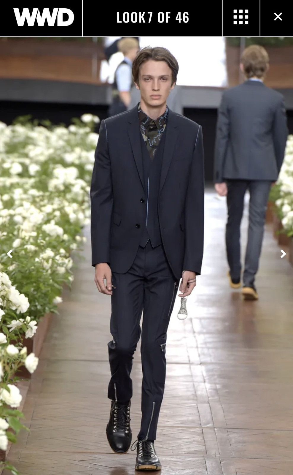 Dior Dior Homme runway zip pants sz52 kva hedi Size 52R - 10 Thumbnail