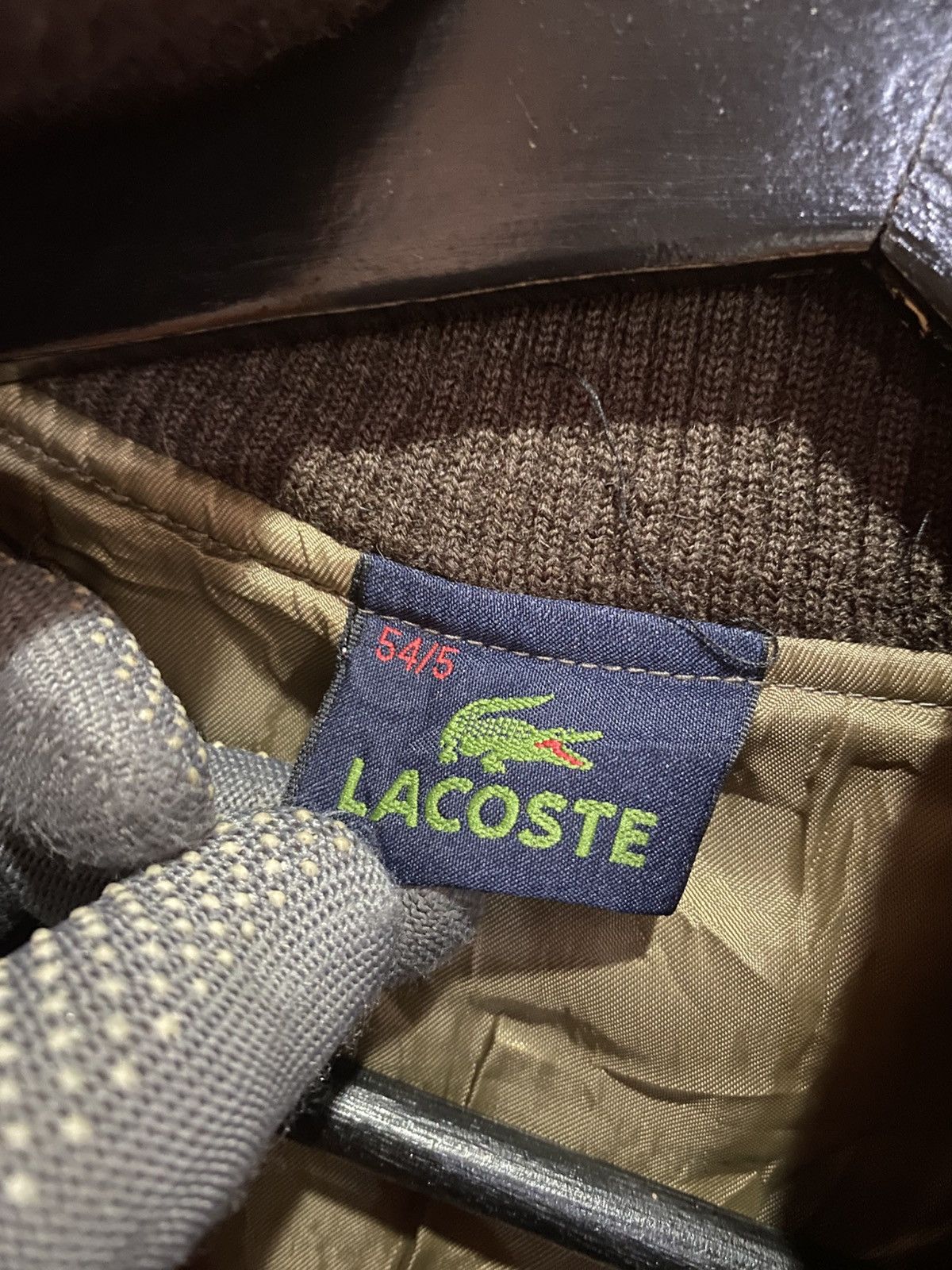 Lacoste VINTAGE LACOSTE QUILTED JACKET Size US L / EU 52-54 / 3 - 4 Thumbnail