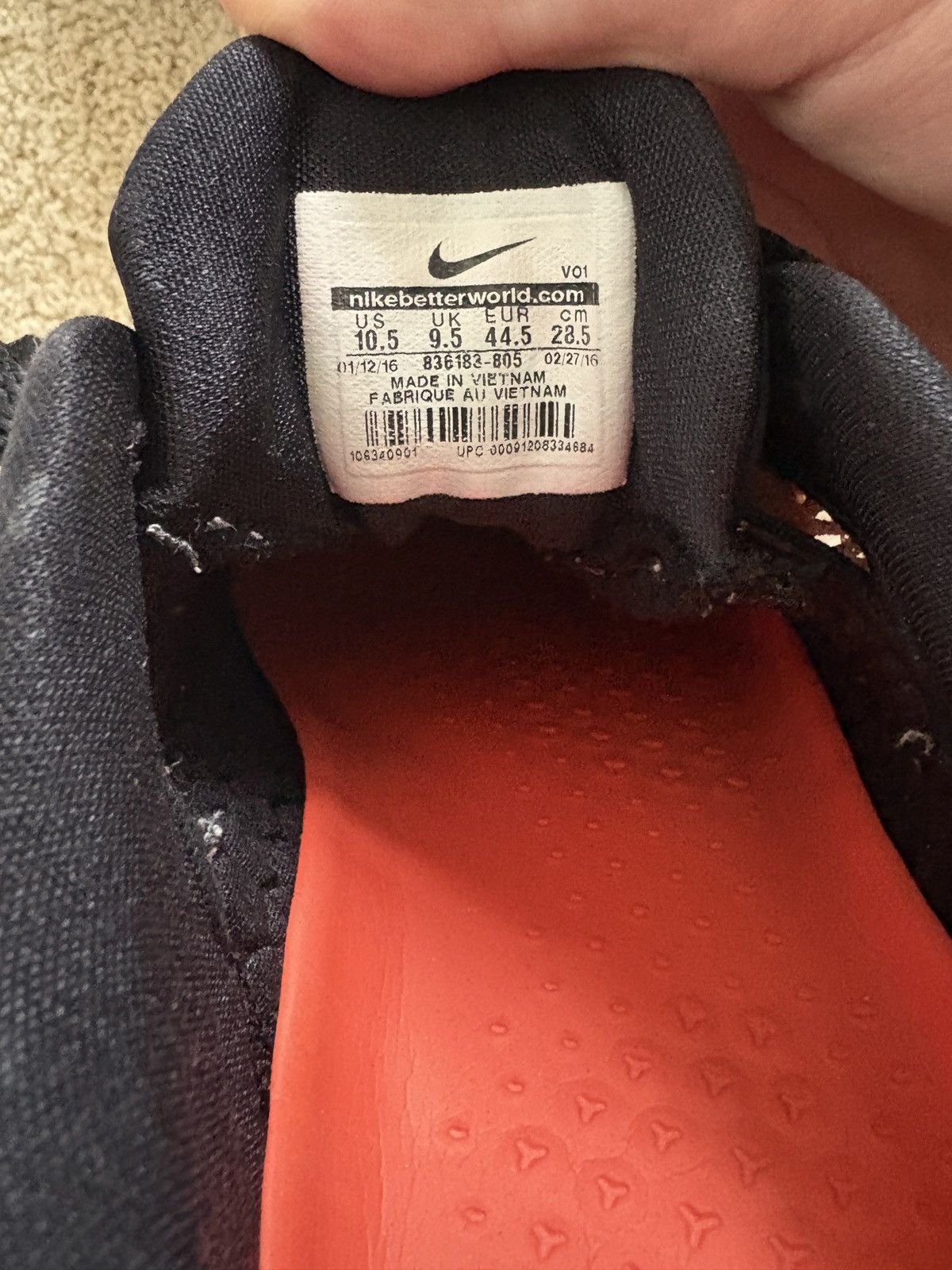 Nike Nike Kobe 11 Sunset Size US 10.5 / EU 43-44 - 6 Thumbnail