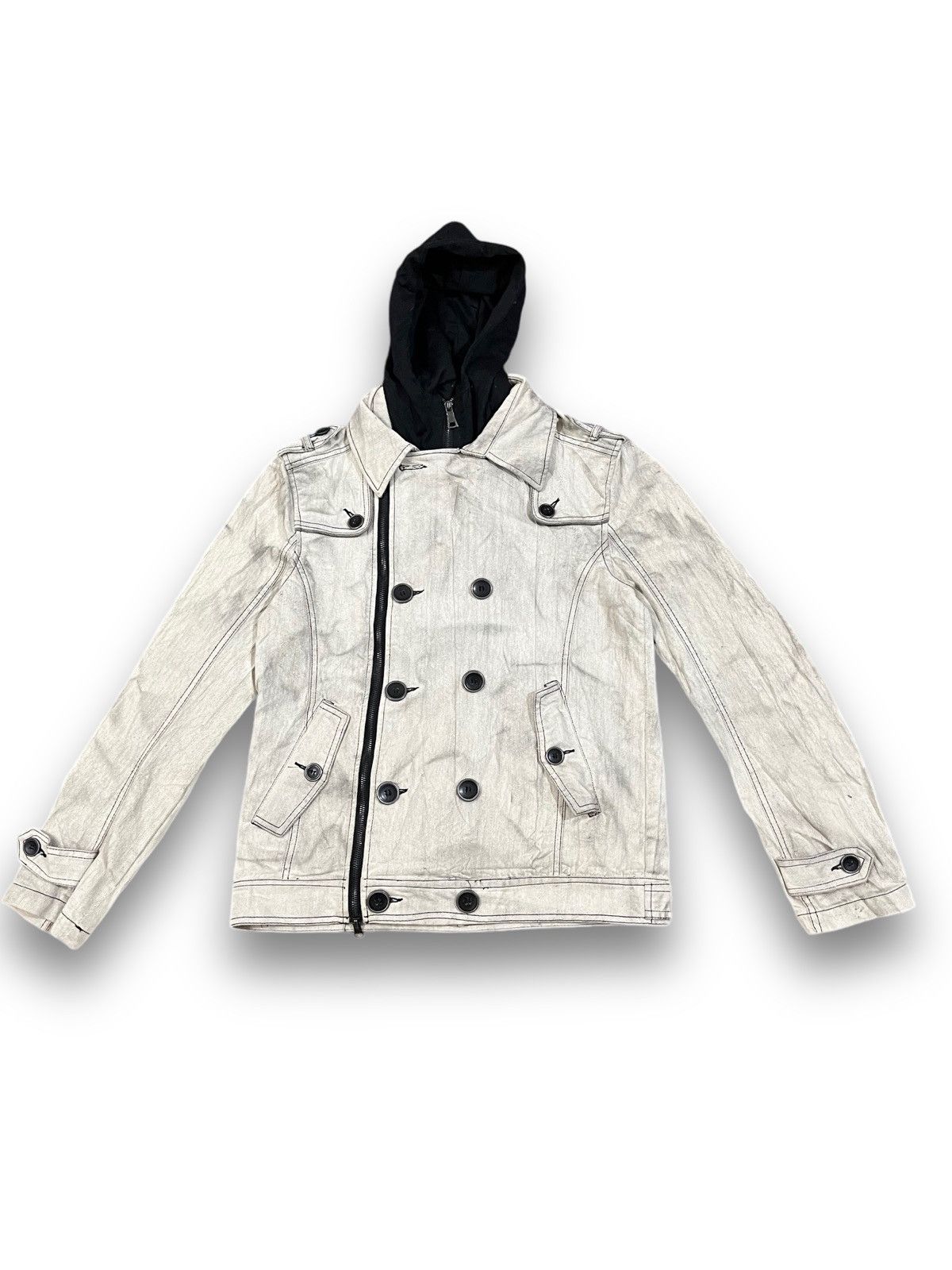 In The Attic Vintage Beige In the Attic Biker Denim Size US M / EU 48-50 / 2 - 1 Thumbnail