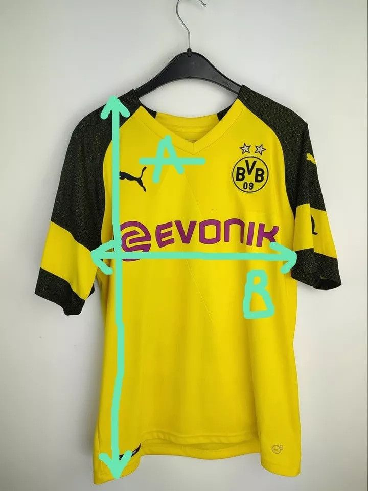 Puma Chris#33 Bundesliga 2018-19 Borussia Dortmund Kit Soccer Size US L / EU 52-54 / 3 - 15 Thumbnail