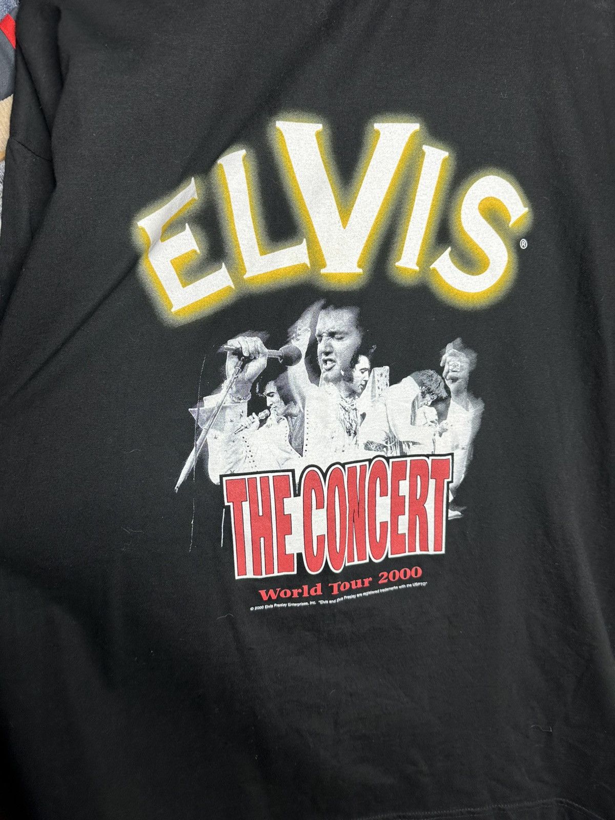 Other Elvis Presley The Concert World Tour 2000 Vintage T Shirt XL Size US XL / EU 56 / 4 - 3 Thumbnail