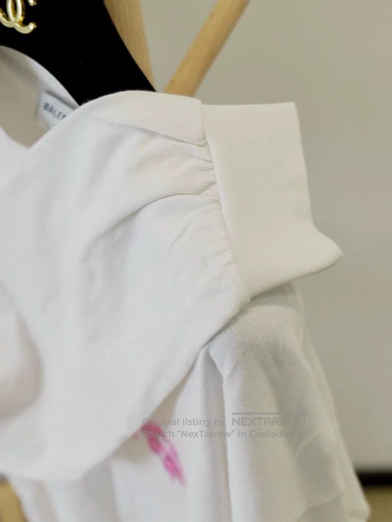 Balenciaga Balenciaga Jelly Drippy Logo Long Sleeve Sweatshirt, Size Size US XS / EU 42 / 0 - 7 Thumbnail