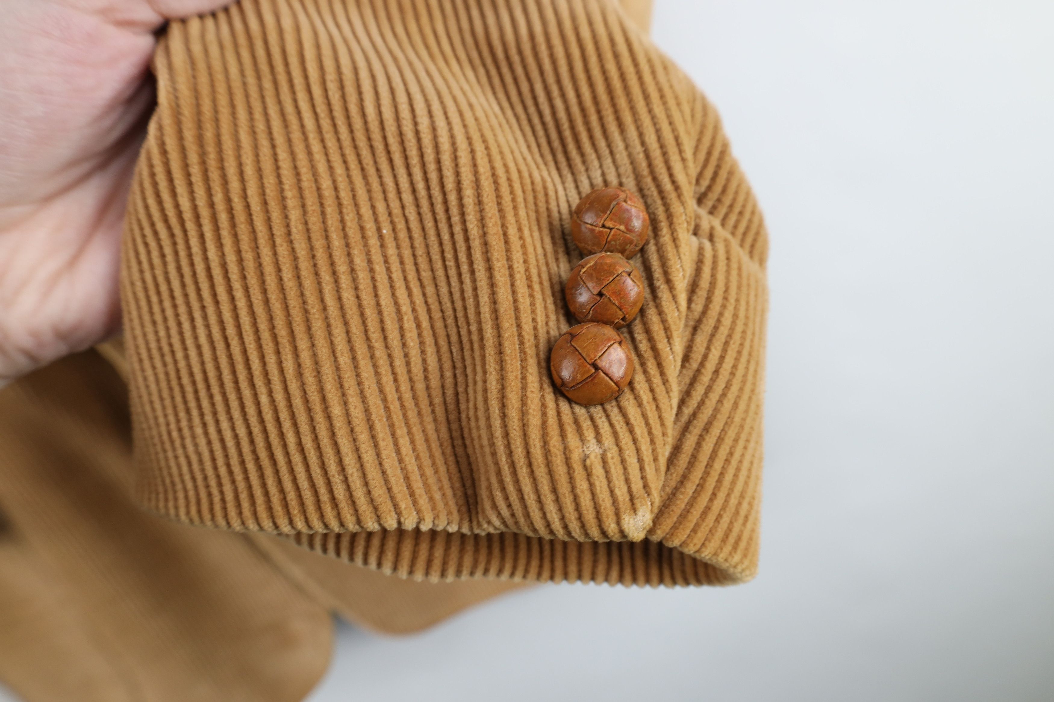 Vintage Vintage 70s Streetwear Elbow Patch Corduroy Blazer Jacket Size US XL / EU 56 / 4 - 5 Thumbnail