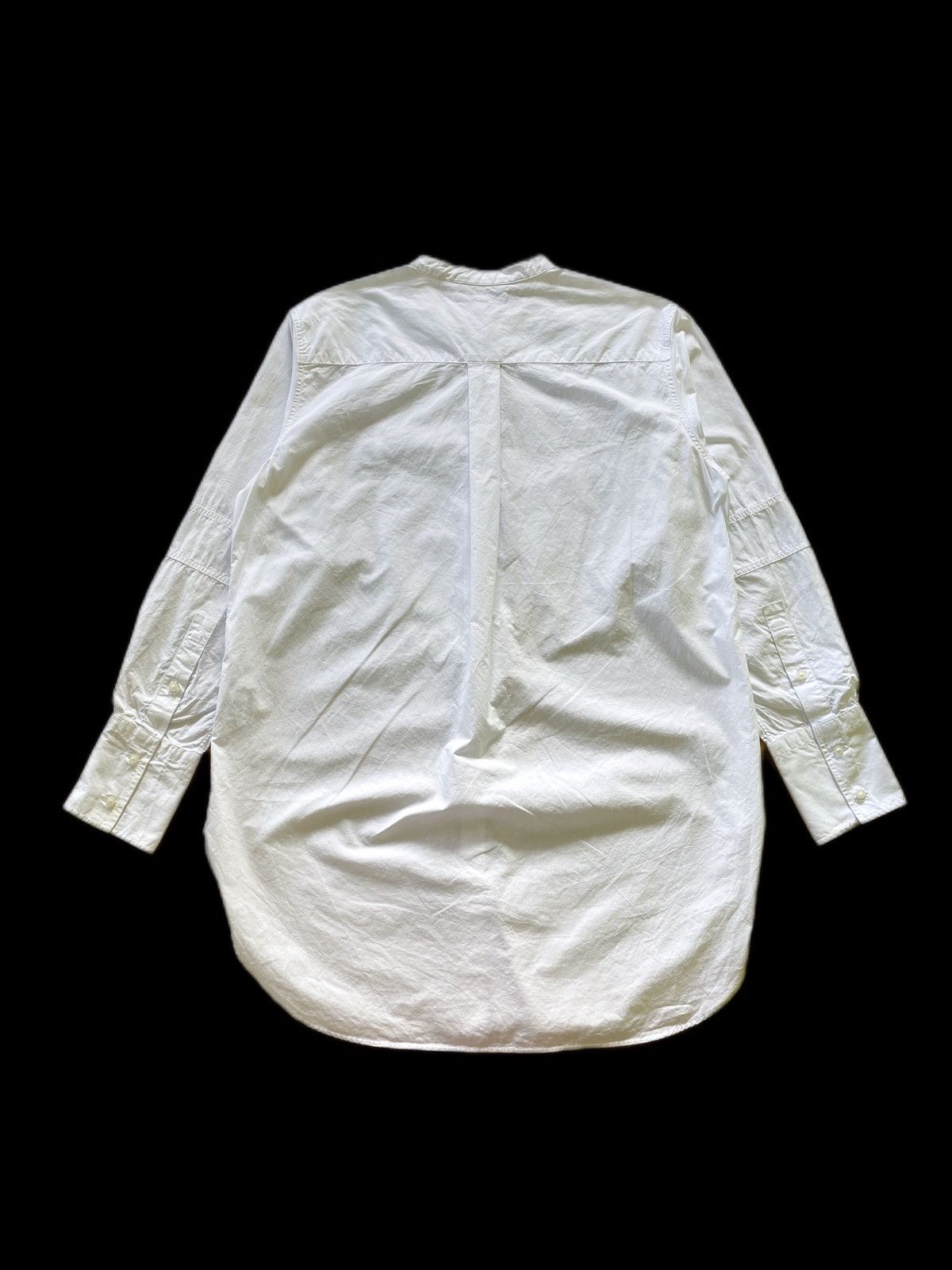 JW Anderson × Uniqlo SS19 Uniqlo x JWA Tuxedo White LS Blouse Size L / US 10 / IT 46 - 10 Thumbnail