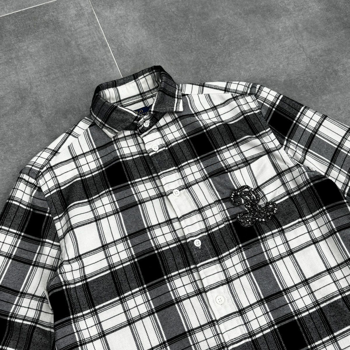 Polo Ralph Lauren Polo Ralph Lauren Plaid Long Sleeve Logo Women Flannel Shirt Size S / US 4 / IT 40 - 6 Thumbnail