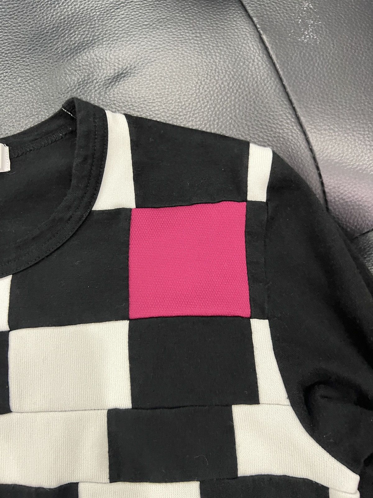 Comme des Garcons Comme des Garçons AD2008 Checkerboard Panel Long Sleeve Top Size US S / EU 44-46 / 1 - 5 Thumbnail