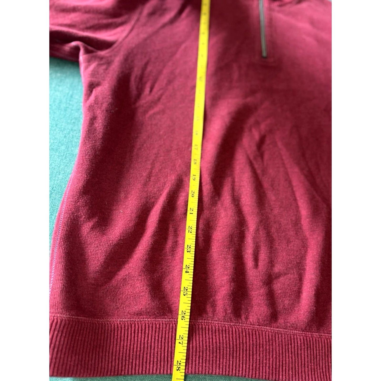 Tommy Bahama Tommy Bahama Reversible Hoodie Pullover 1/4 Zip Maroon Gray Large Men’s L Red Cotton Logo Shirt Size US L / EU 52-54 / 3 - 5 Thumbnail