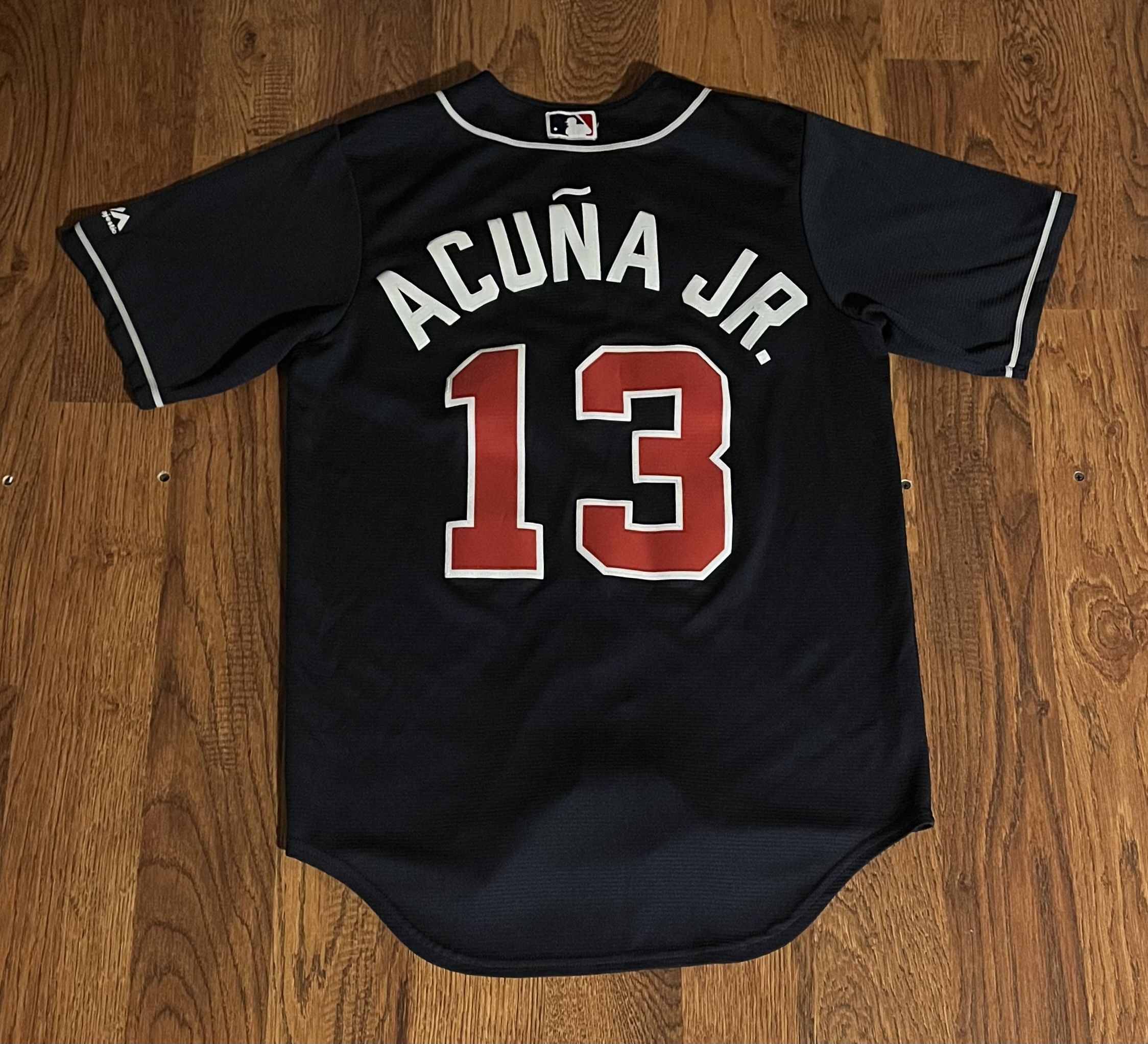Majestic Majestic Atlanta Braves Acuna Jr MLB Jersey Size US S / EU 44-46 / 1 - 2 Thumbnail