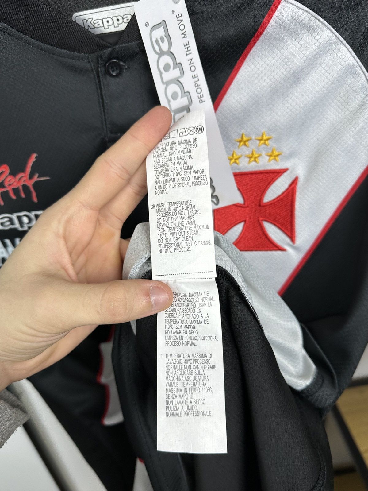Kappa Playboy Carti x Vasco da Gama Jersey Football Custom T Shirt Size US M / EU 48-50 / 2 - 15 Thumbnail