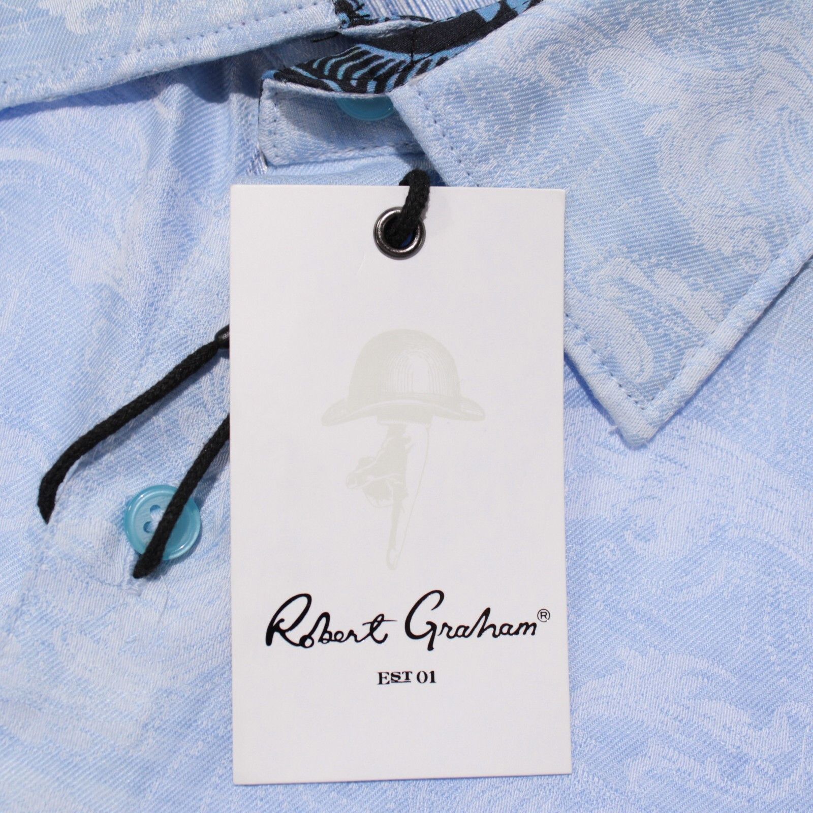 Robert Graham Robert Graham New with tags Shirt Size L US In Blue Size US L / EU 52-54 / 3 - 2 Thumbnail