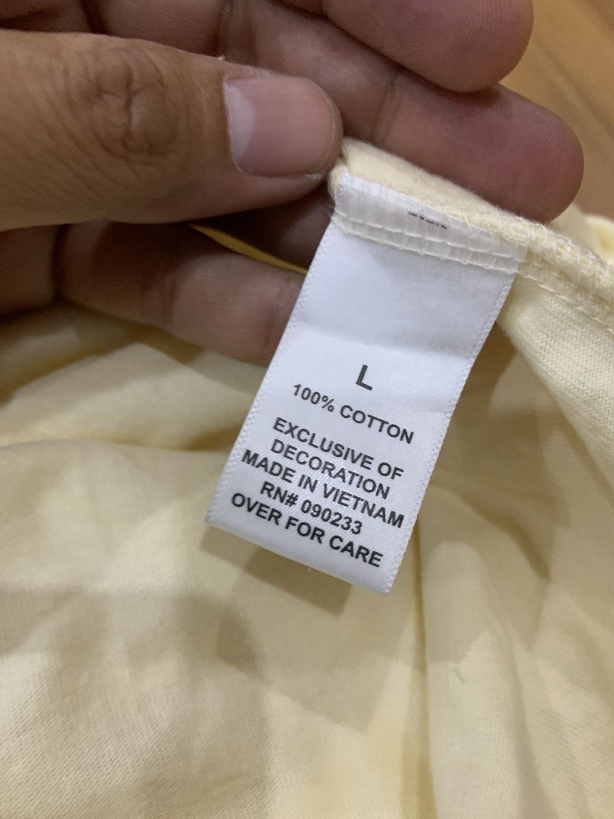 Fear of God ESSENTIALS X FEAR OF GOD SS21 LONG SLEEVES SHIRT Size US L / EU 52-54 / 3 - 9 Thumbnail