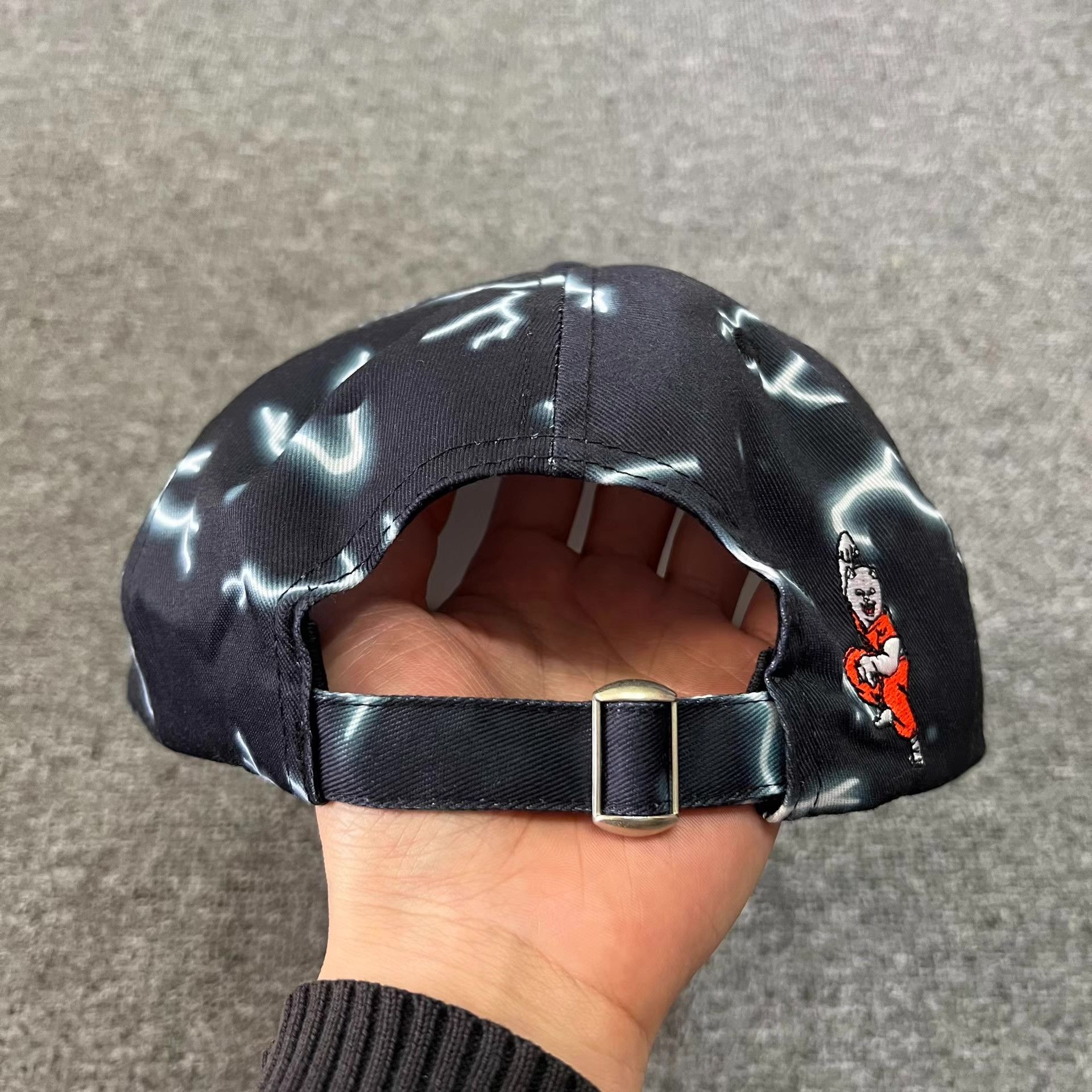 RIPNDIP Ripndipembroideredightningkungfucatcurvedbrimbaseball cap Q7 Size ONE SIZE - 3 Thumbnail