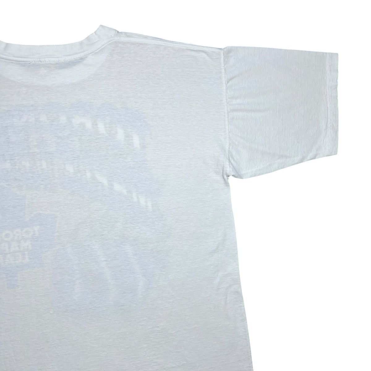 NHL Vintage 90s NHL Toronto Maple Leafs Hockey Spell Out T-Shirt Size US XL / EU 56 / 4 - 15 Thumbnail