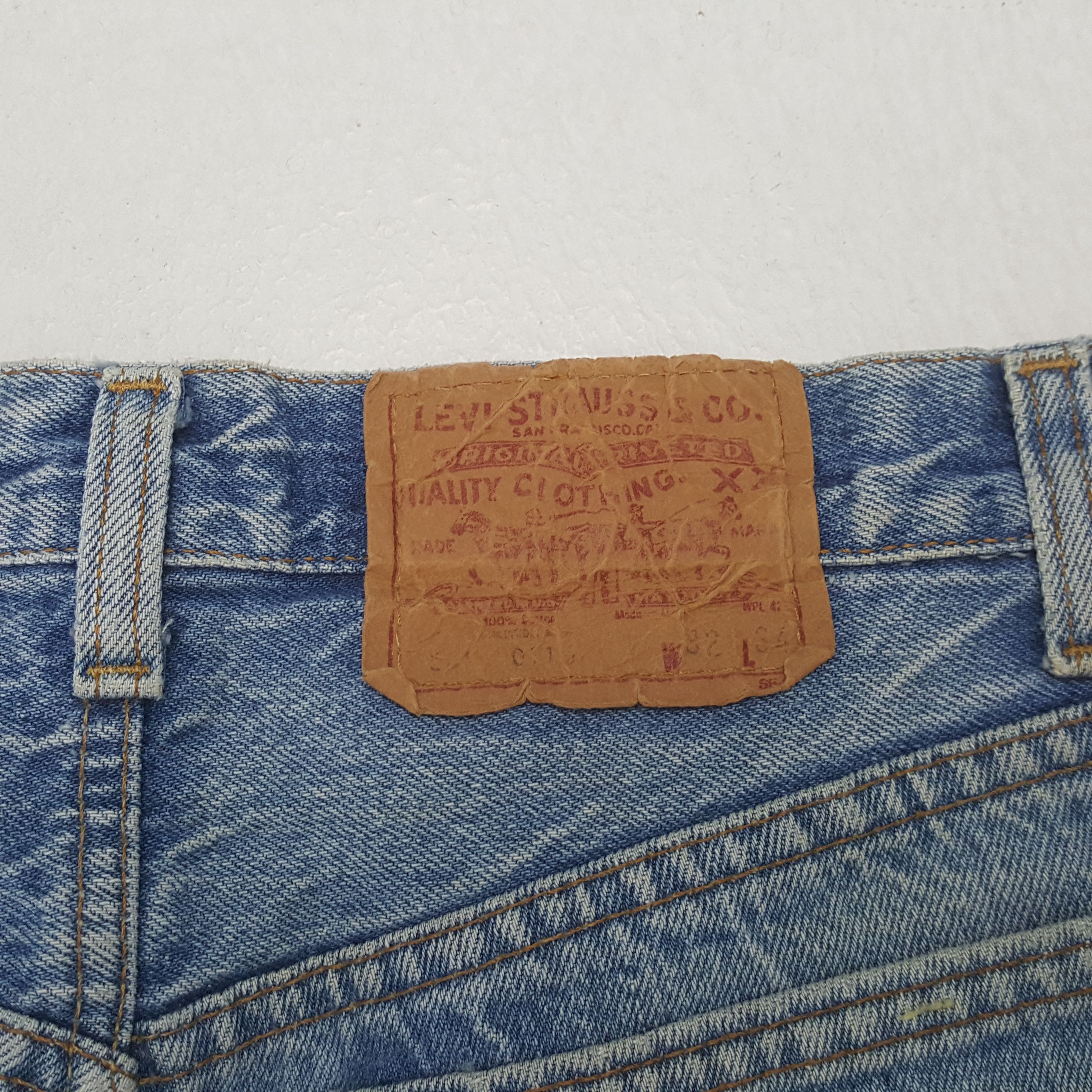 Levi's Levis American Brand Streetwear Style Jeans RR29 Size US 30 / EU 46 - 14 Thumbnail