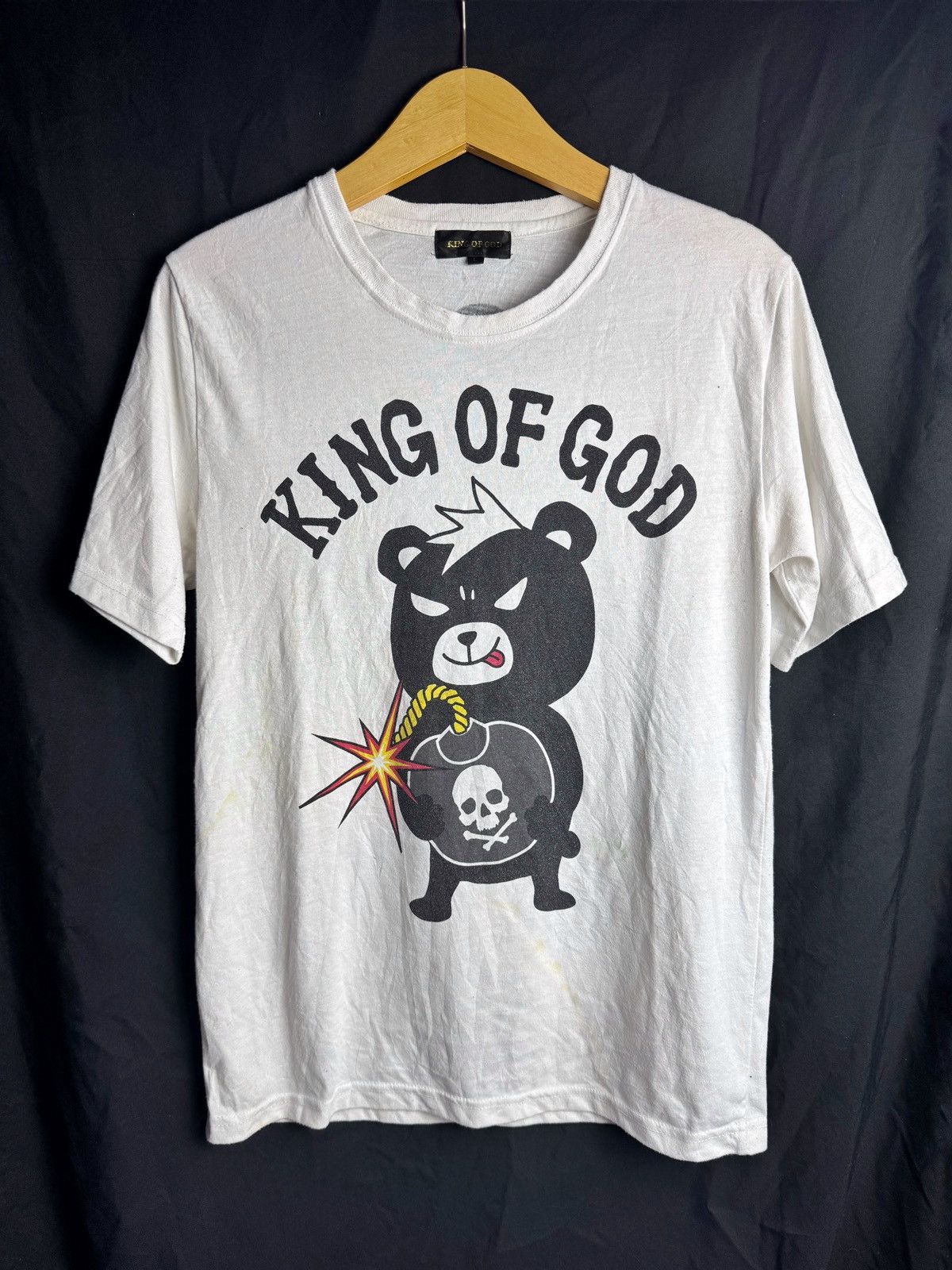 Hysteric Glamour × Japanese Brand × Mickey Mouse Japanese Skulls King Of God Tees Size US M / EU 48-50 / 2 - 1 Thumbnail