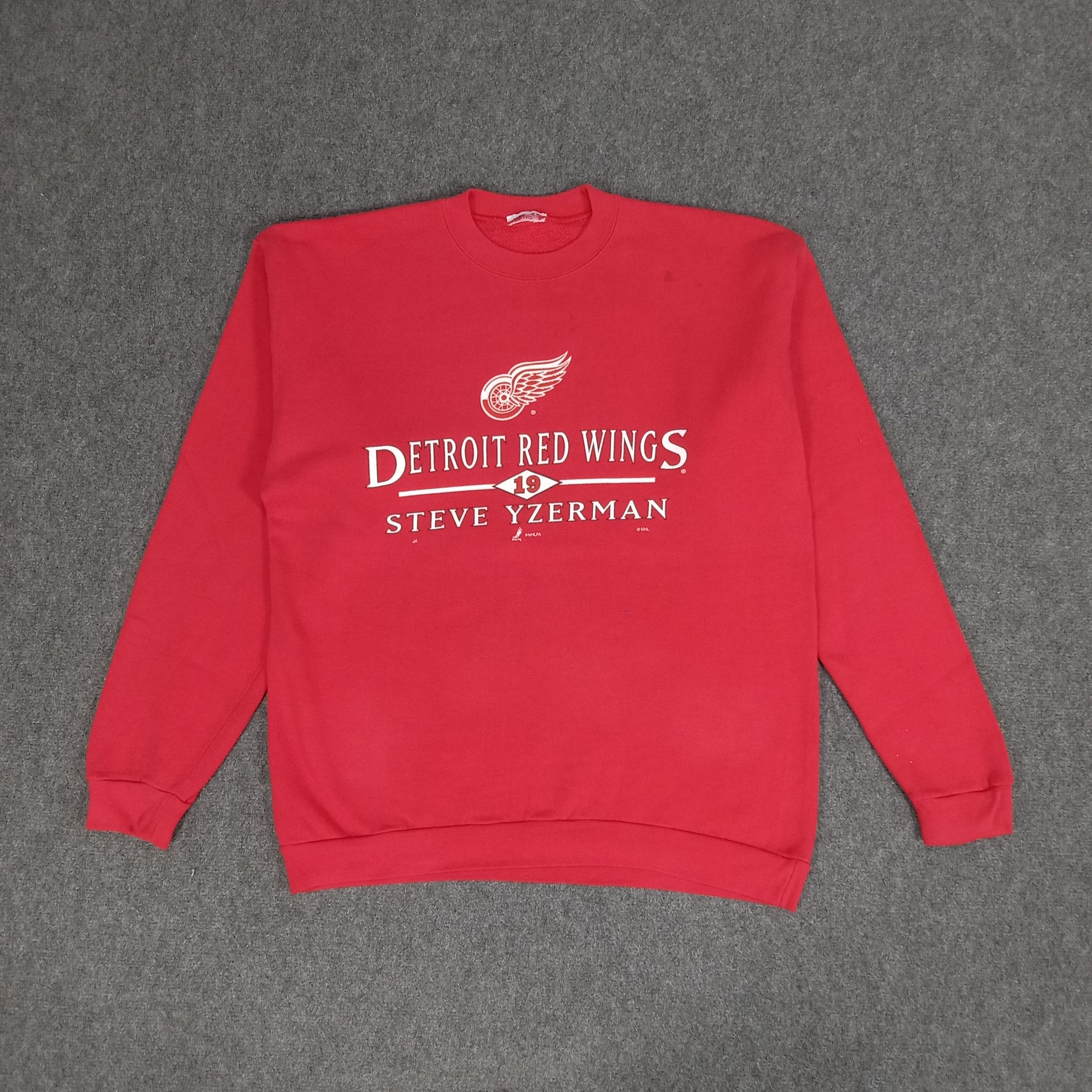 Red Wing × Vintage Detroit Red Wings Steve Yzerman Brand Sweatshirt Size US M / EU 48-50 / 2 - 1 Thumbnail
