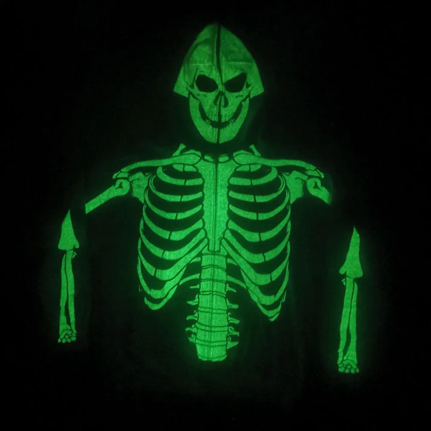 LRG LRG Dead Serious Skeleton Full Zip Up Hoodie Size US L / EU 52-54 / 3 - 2 Thumbnail