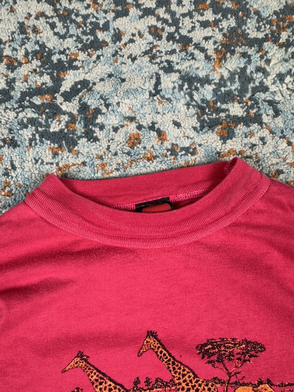 Vintage Vintage 90s Safari Africa graphic animal tee made in Kenya Size US XL / EU 56 / 4 - 5 Thumbnail