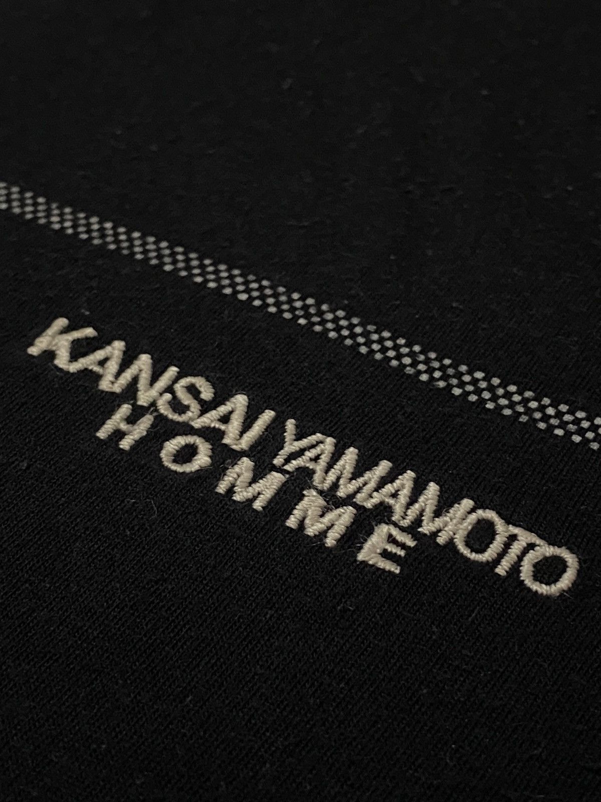 Japanese Brand × Kansai Yamamoto × Vintage VINTAGE KANSAI YAMAMOTO HOMME STRIPES LONGSLEEVE TEE Size US M / EU 48-50 / 2 - 4 Thumbnail