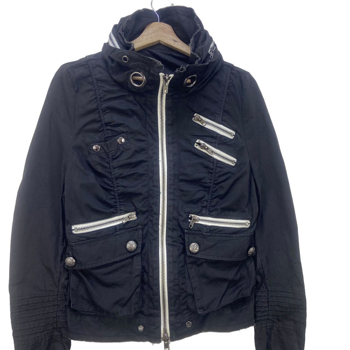 Japanese Brand Japanese Brand Punk Anarchy Distressed Jacket Size S / US 4 / IT 40 - 2 Thumbnail